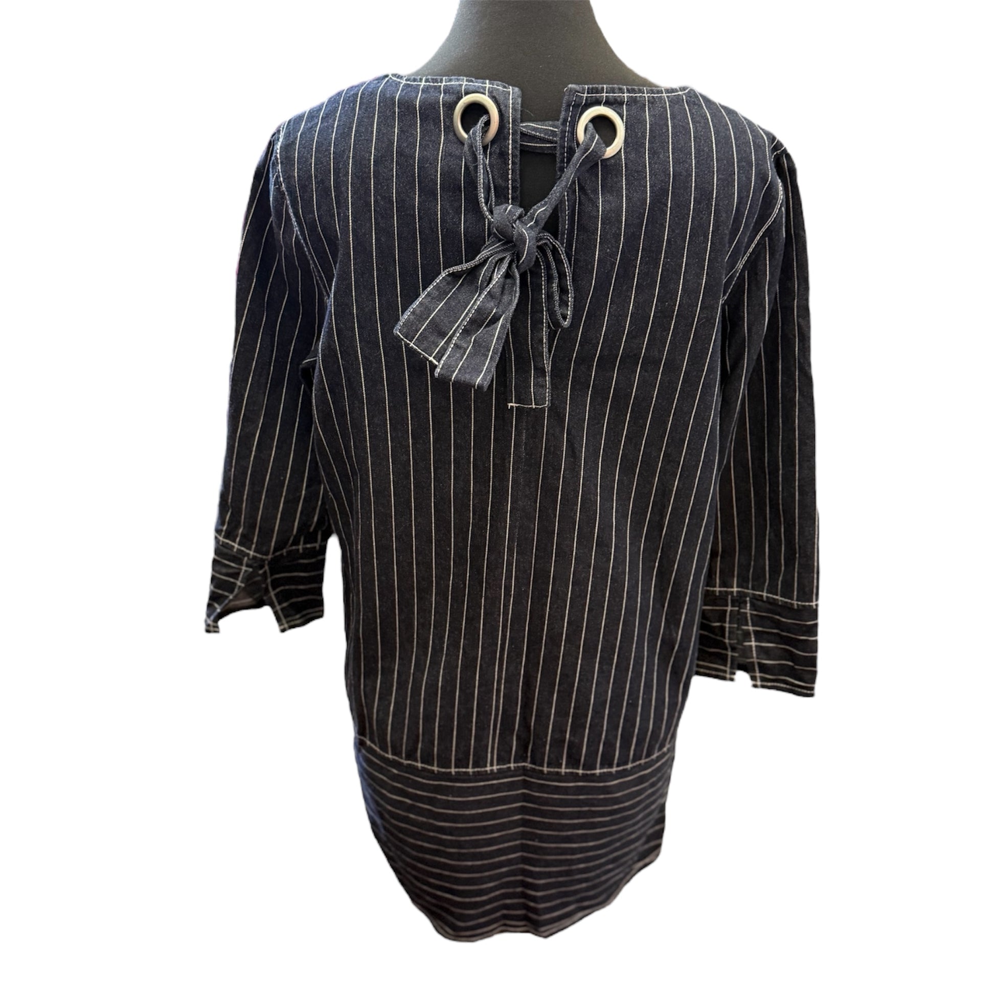 Oliver Bonas denim stripe dress