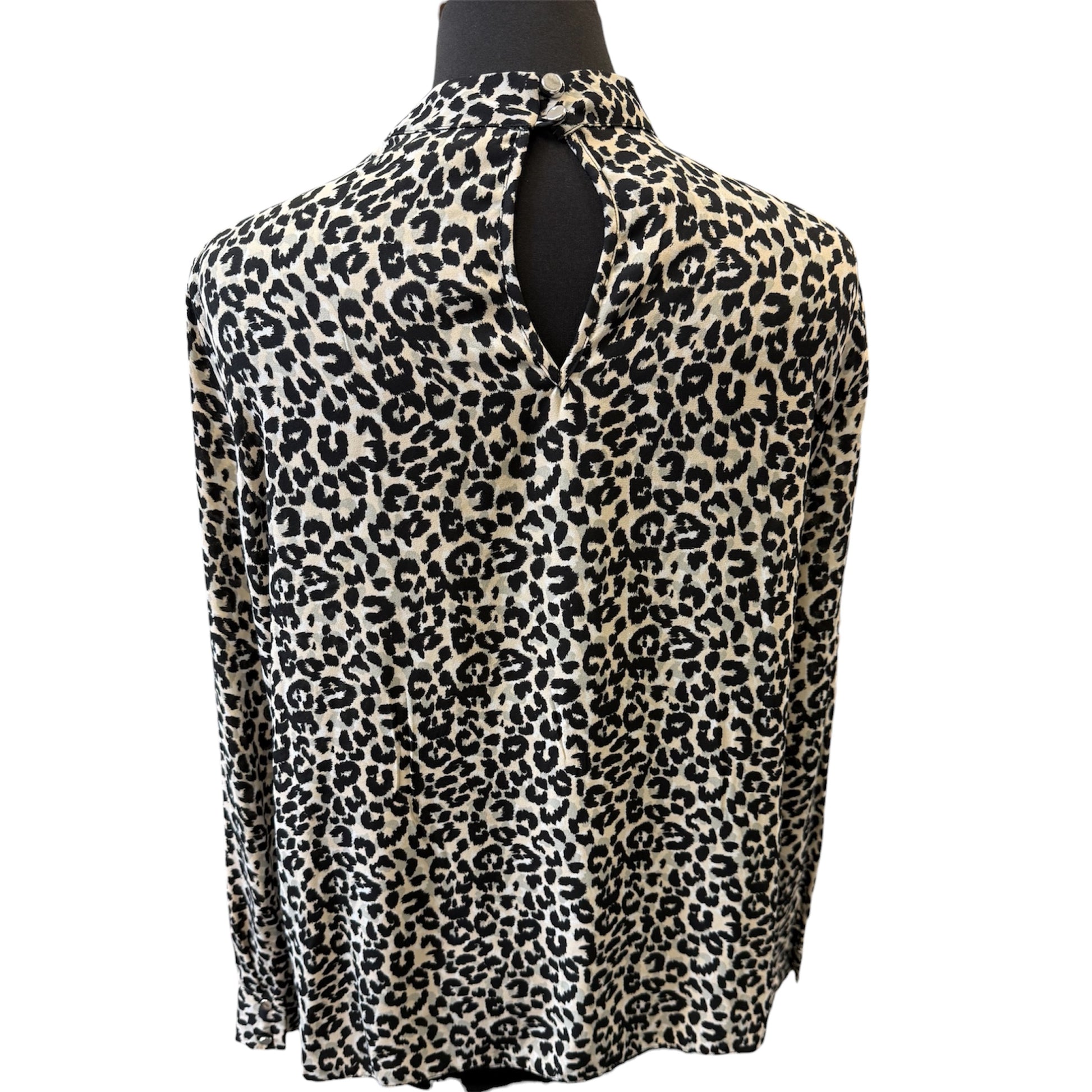 Dorothy Perkins animal print long sleeved blouse