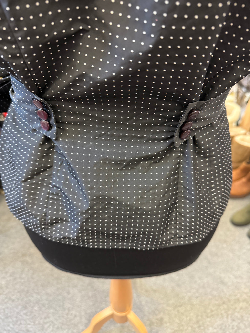 Next polka dot frill blouse
