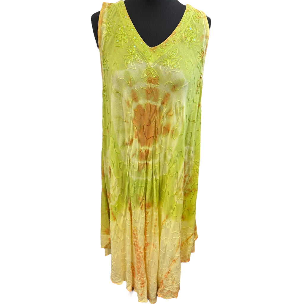 Tie die beach over up