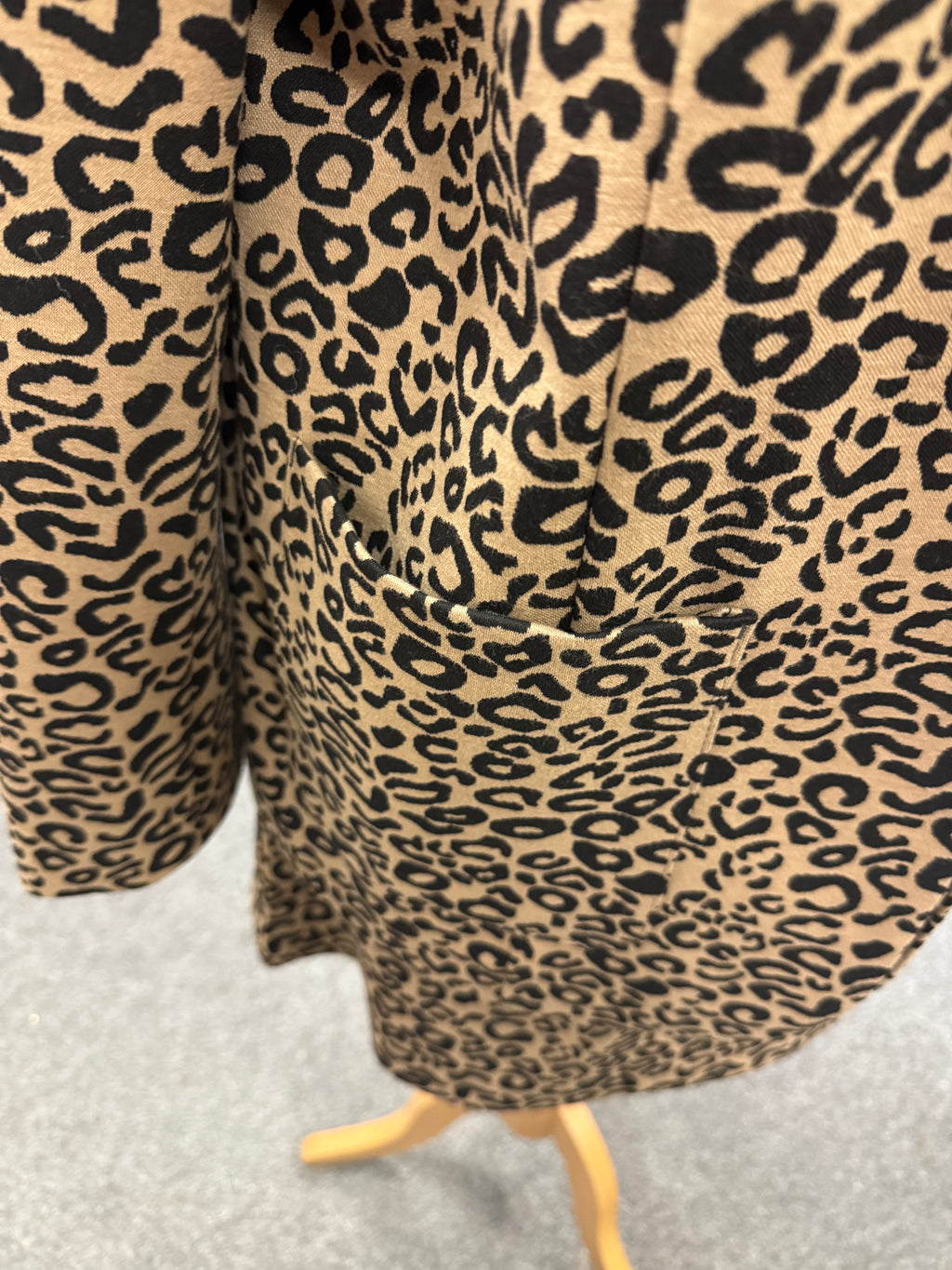 M&S animal print skirt and jacket suit