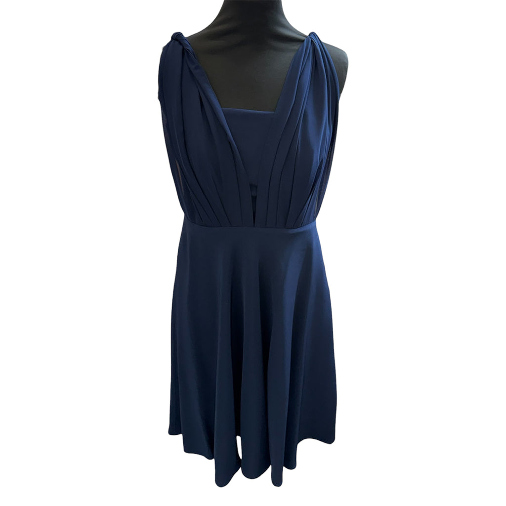 Monsoon navy multiway evening dress