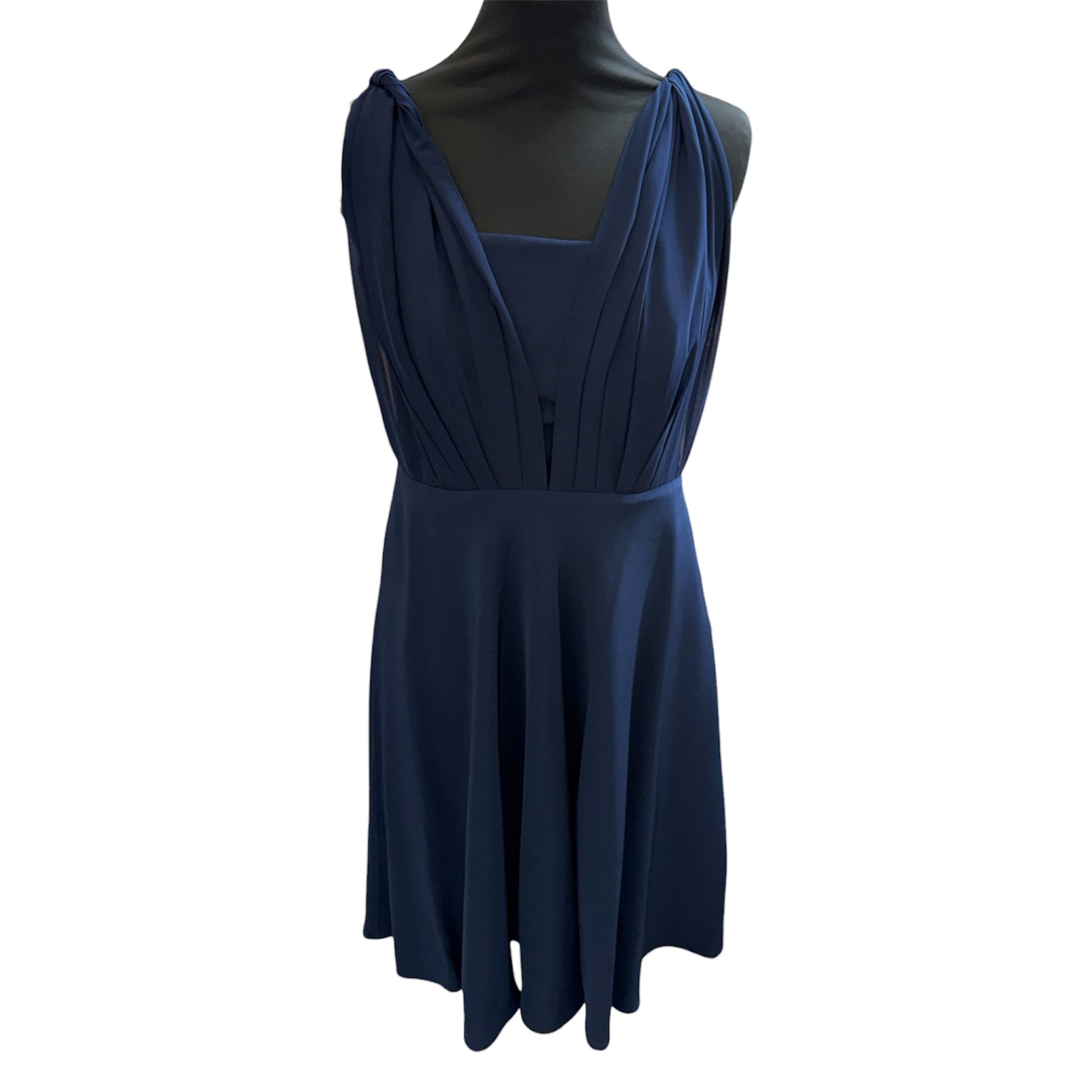 Monsoon navy multiway evening dress