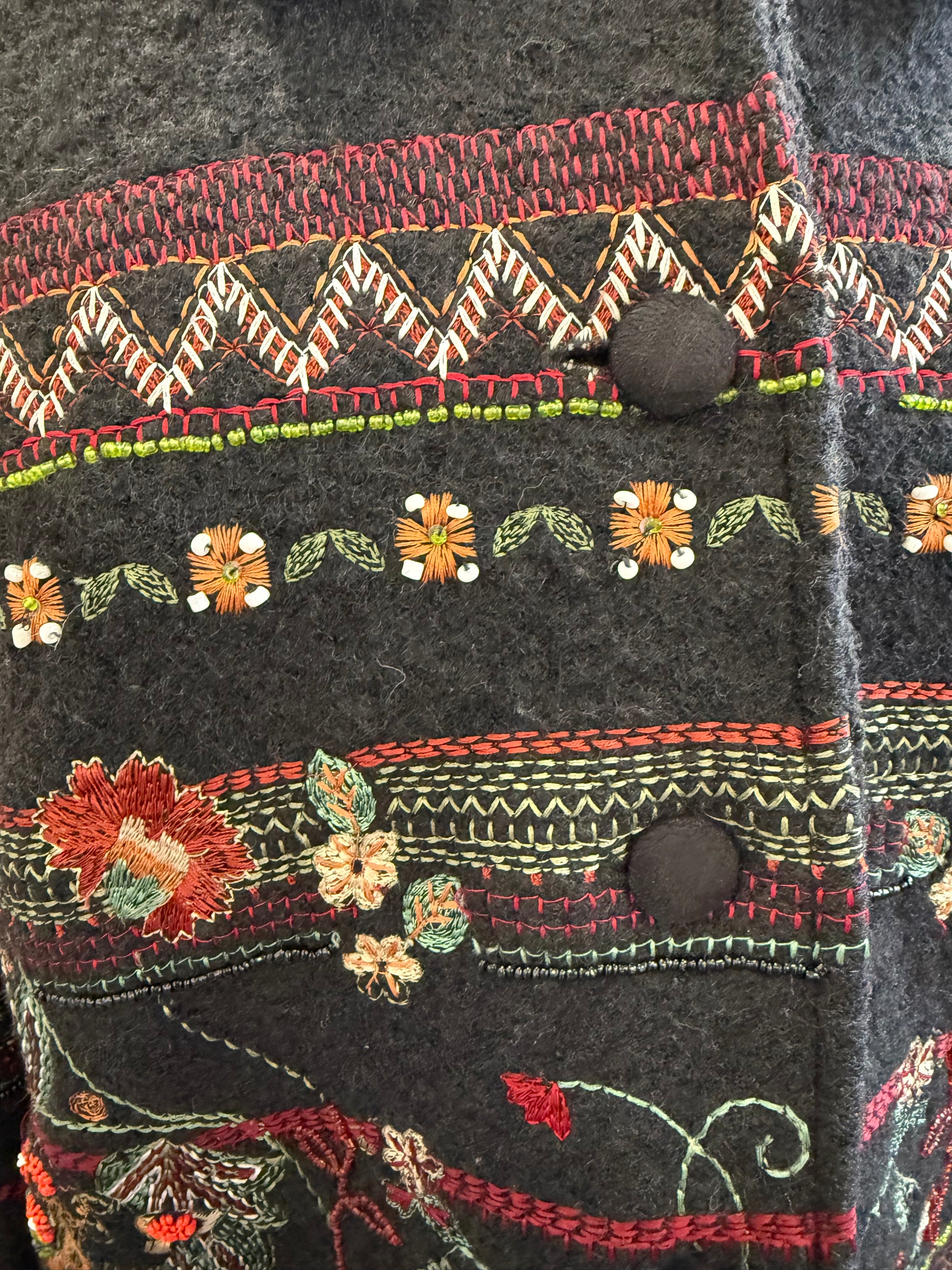 Dash vintage embroidered jacket