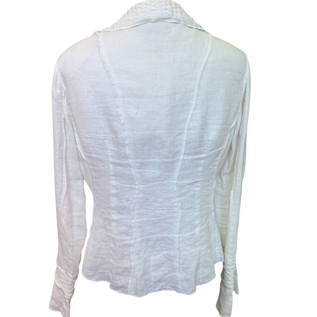 Per Una white linen jacket