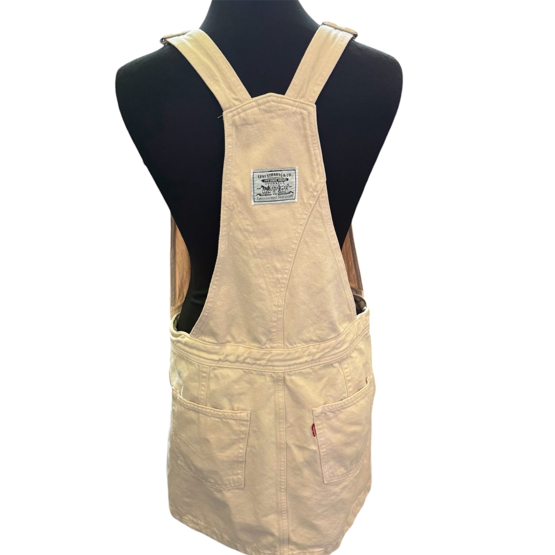 Levi’s pale pink dungaree dress