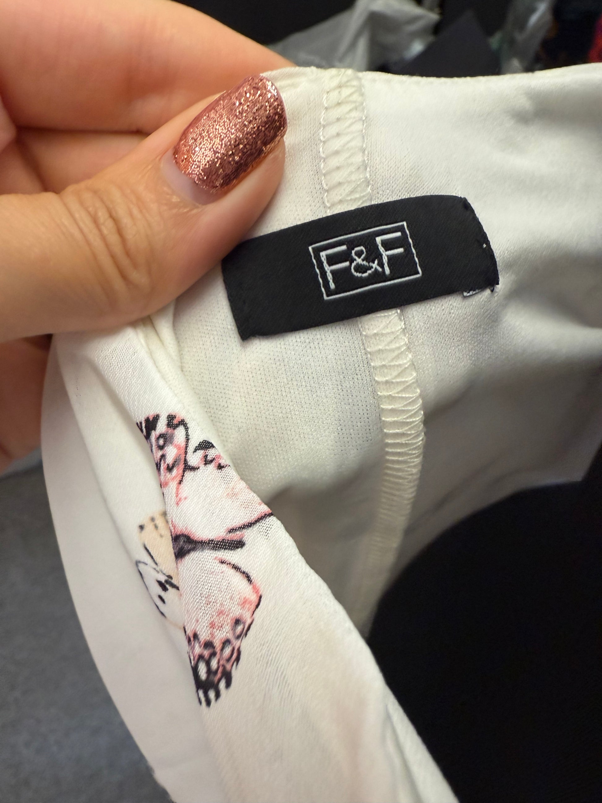 F&F butterfly strappy mini dress