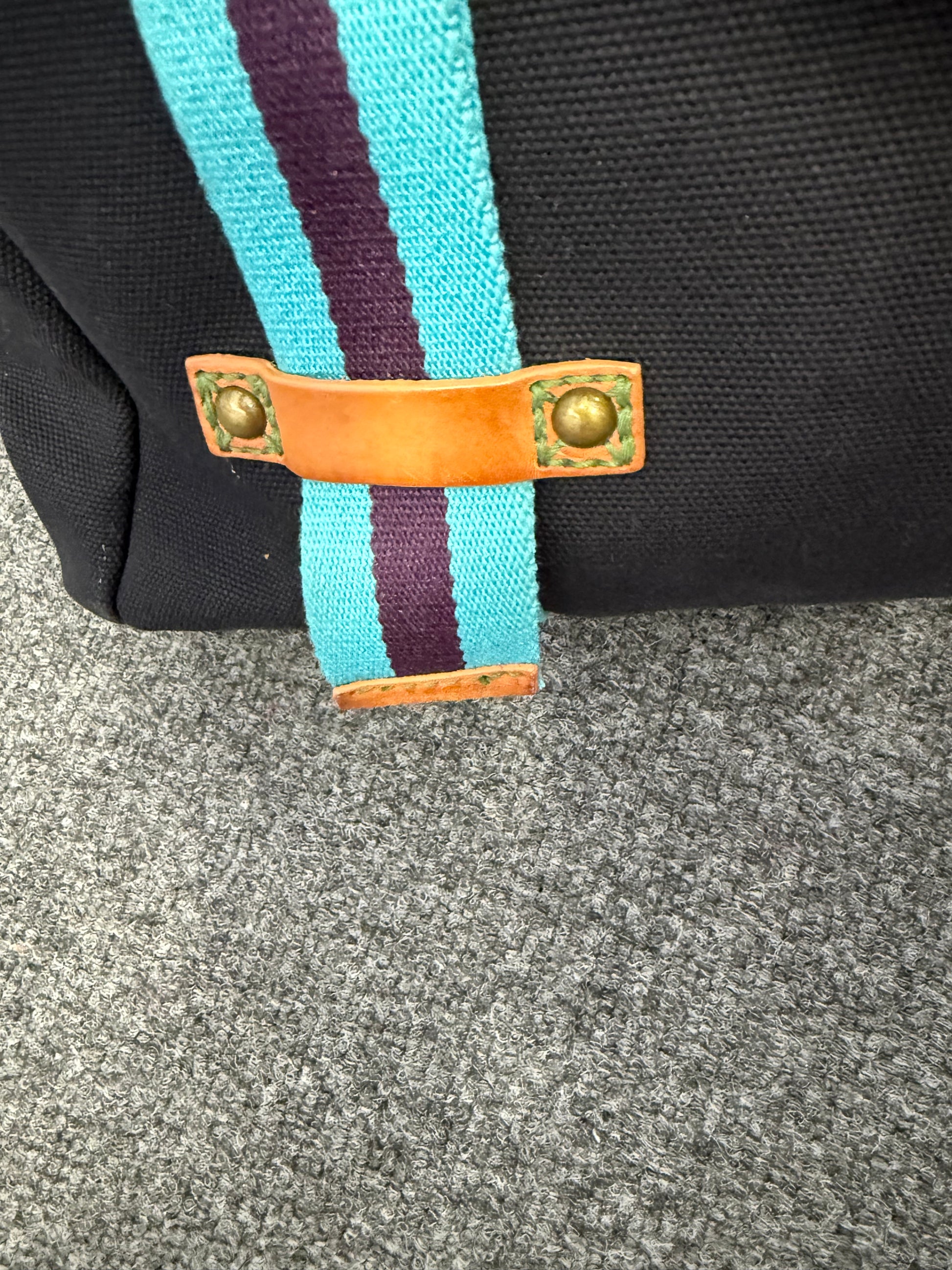 Gap large zip fastening shoulder bag