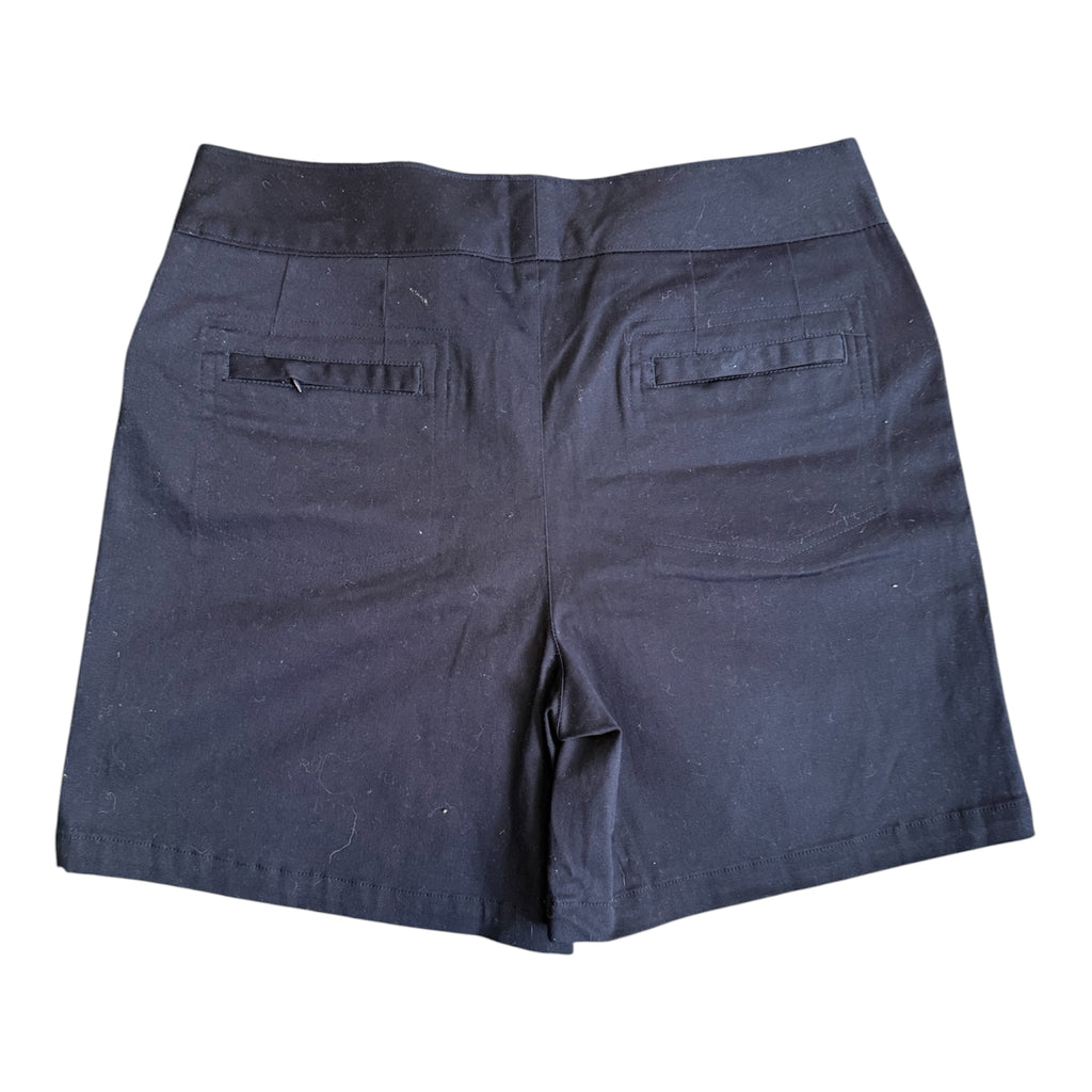 Janique navy smart shorts