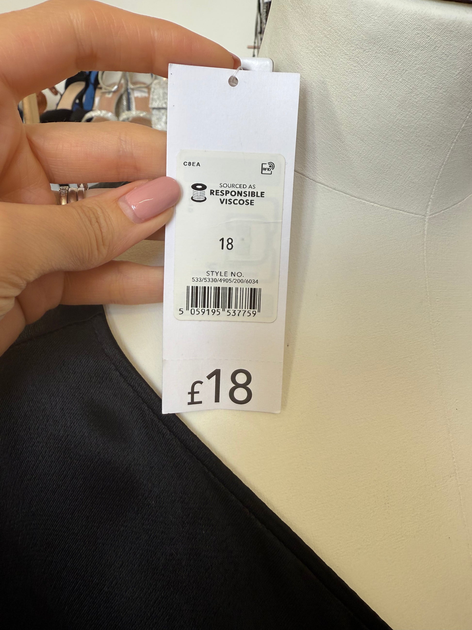 George wrap long sleeve dress