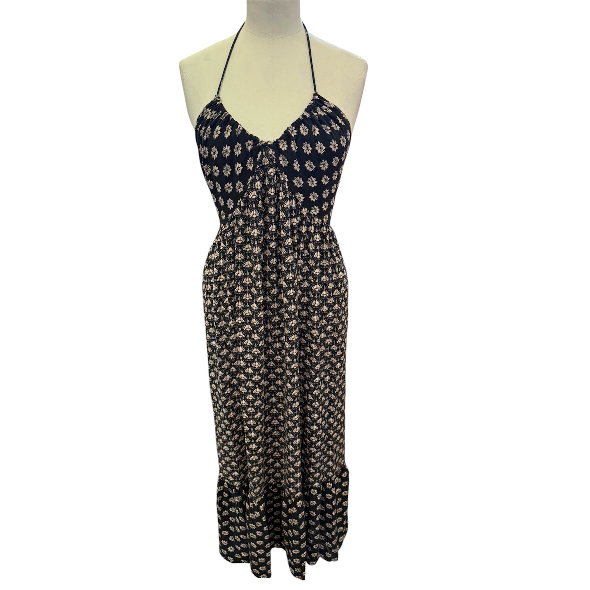 Next halter floral maxi dress