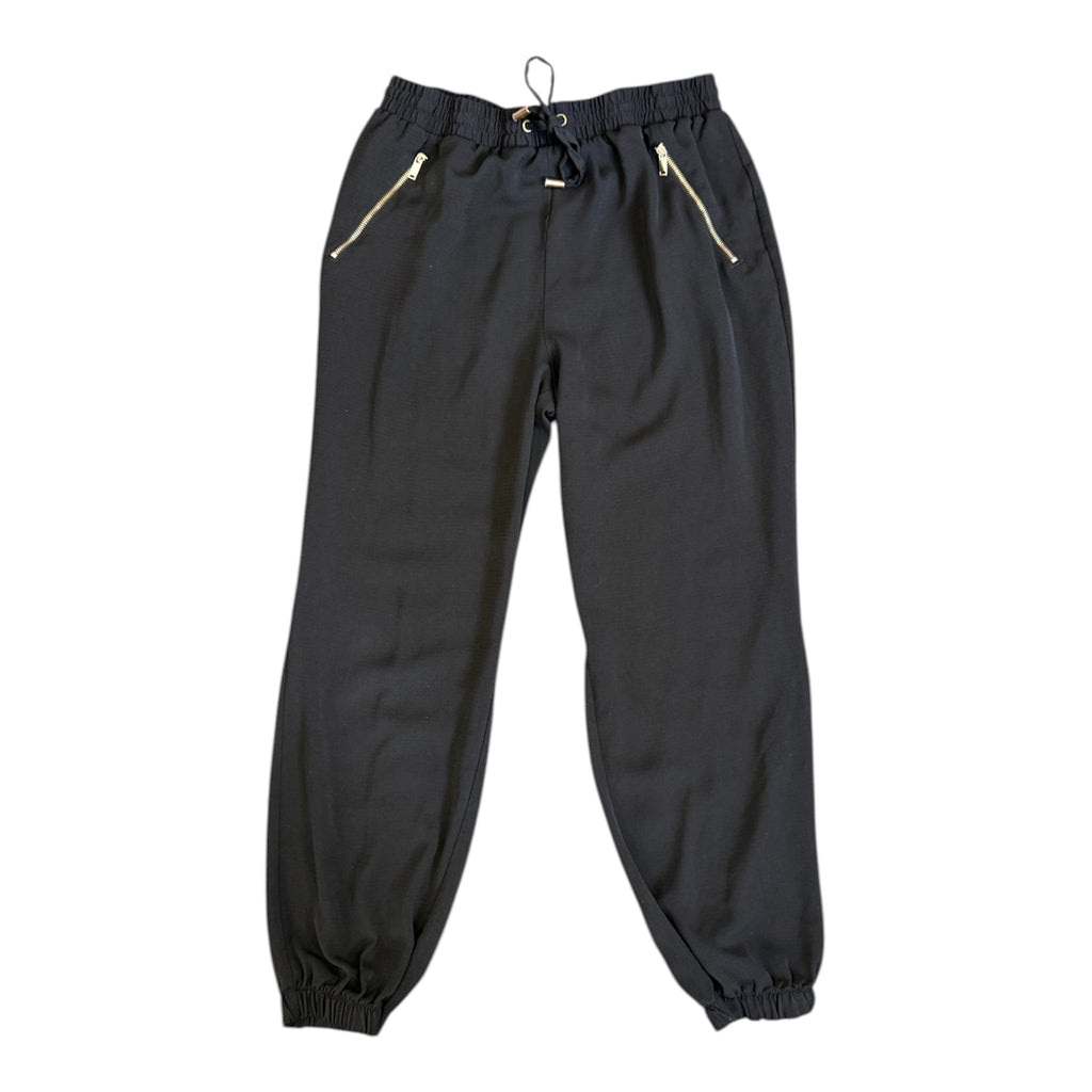 Papaya black cuff bottom trousers