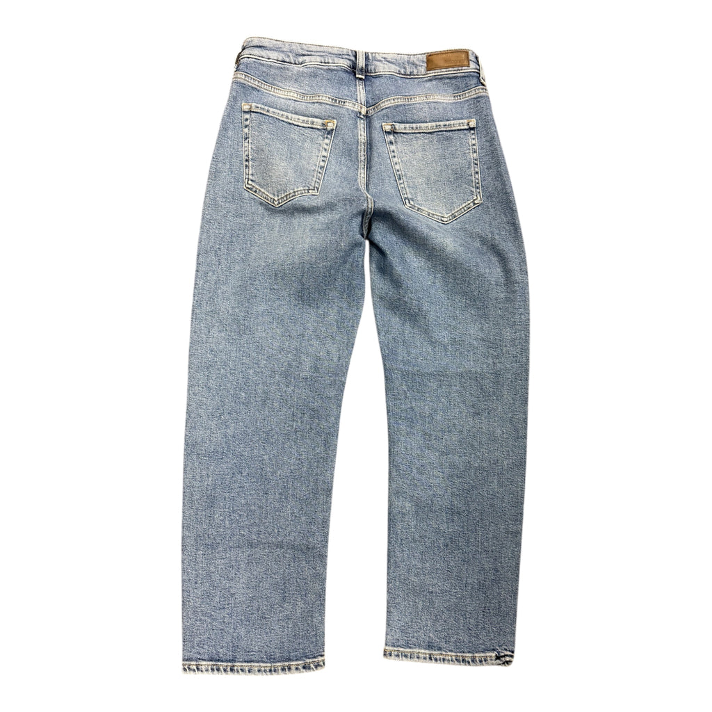 M&S rip knee barrel jeans