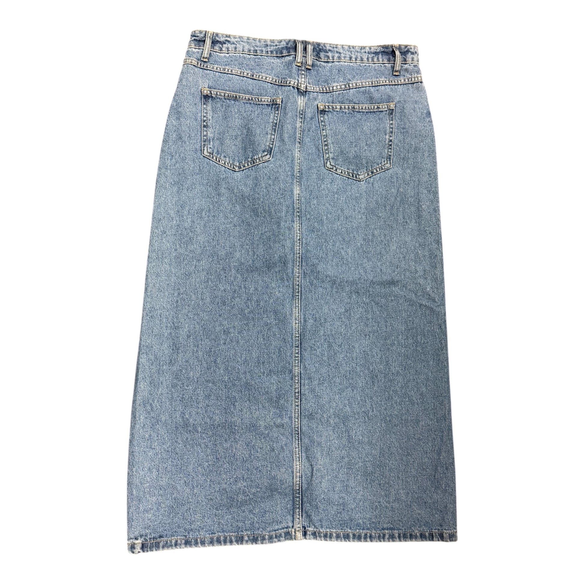 365 Denim midi skirt