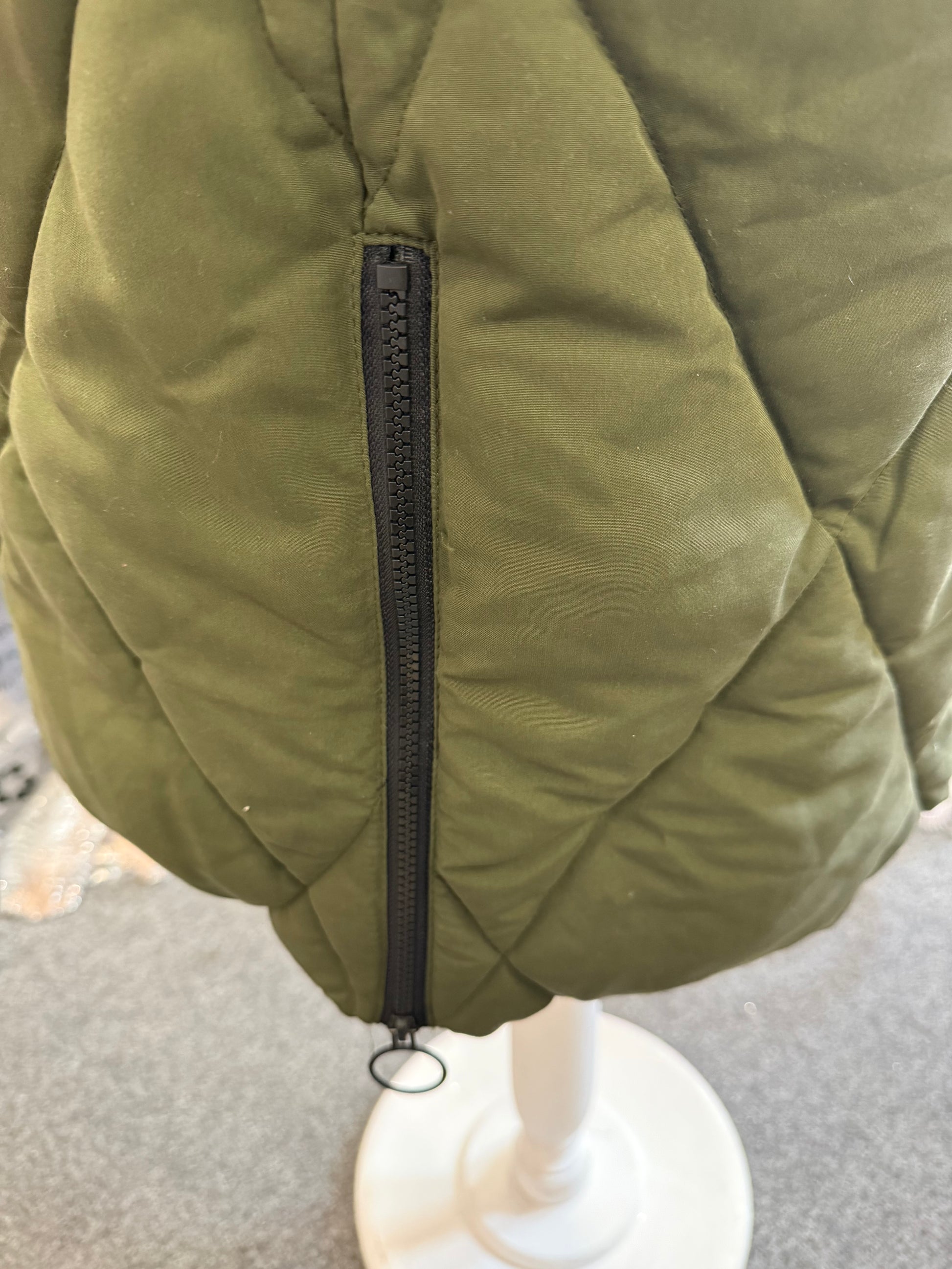 Pixie Girl padded hooded long coat