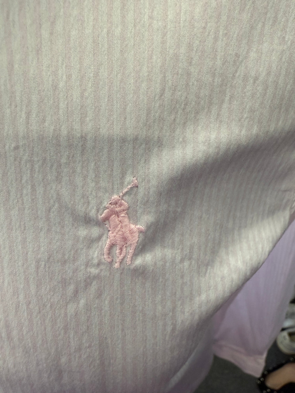 Ralph Lauren classic fit stripe long sleeve shirt