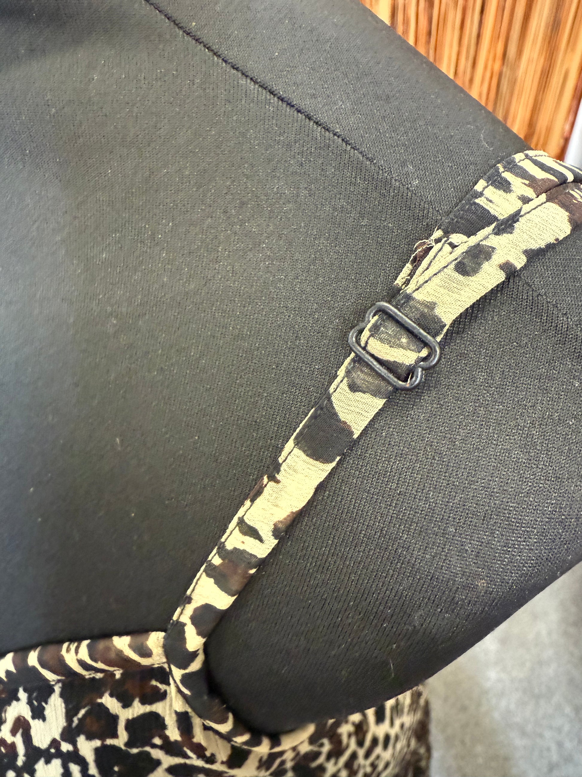 Miss Selfridge animal print maxi dress