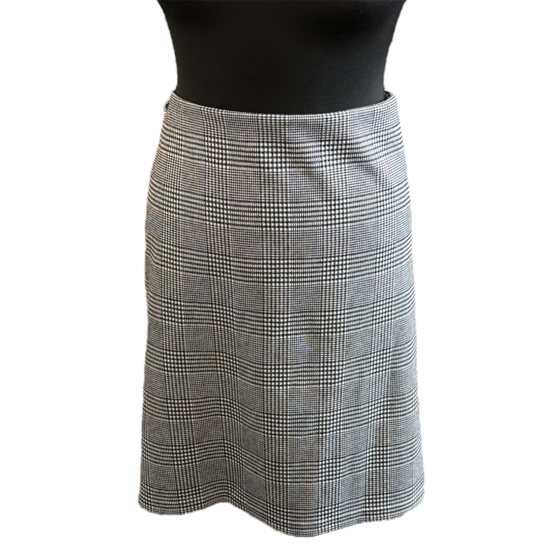 Marks and Spencer dogtooth mini skirt