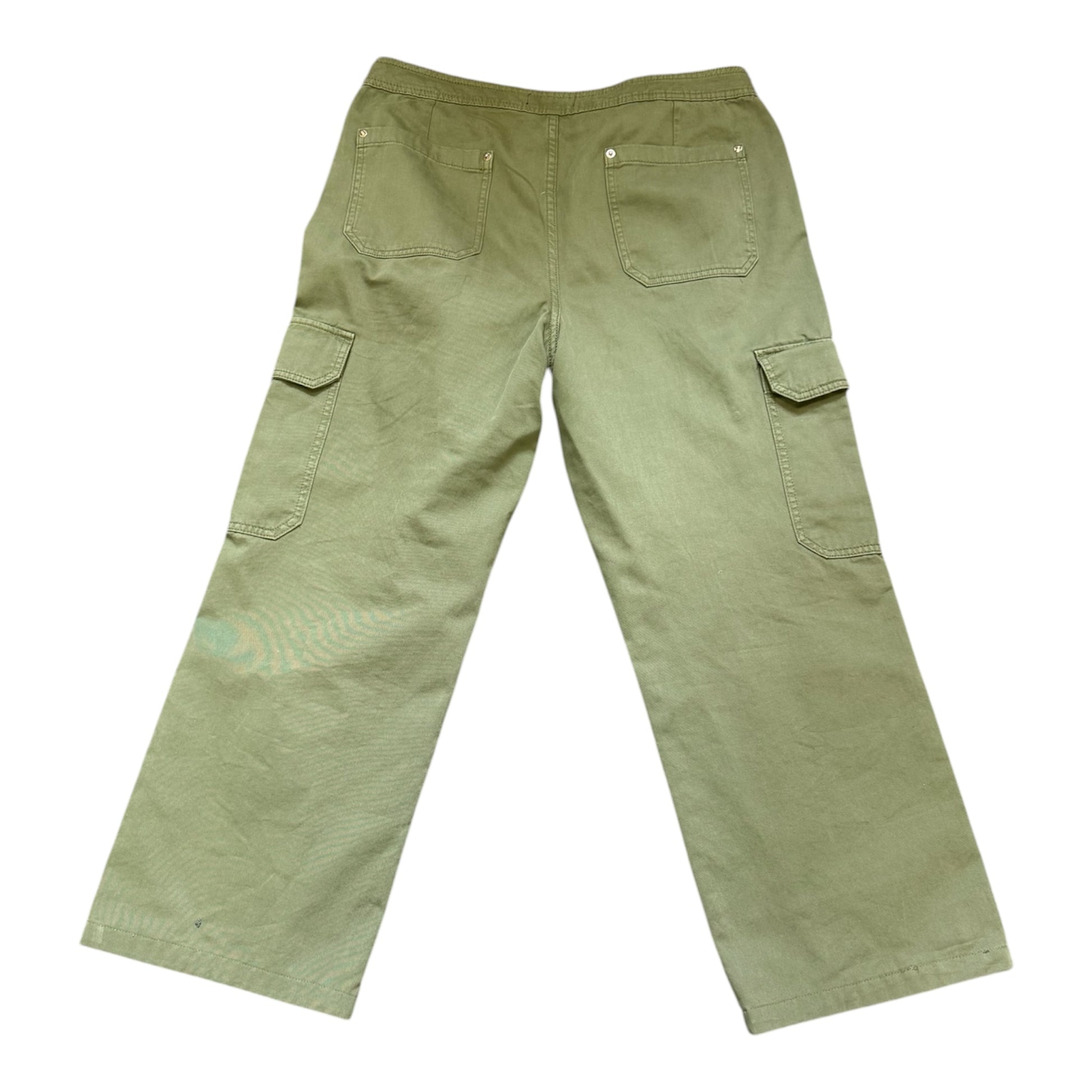 F&F khaki wide leg cargos