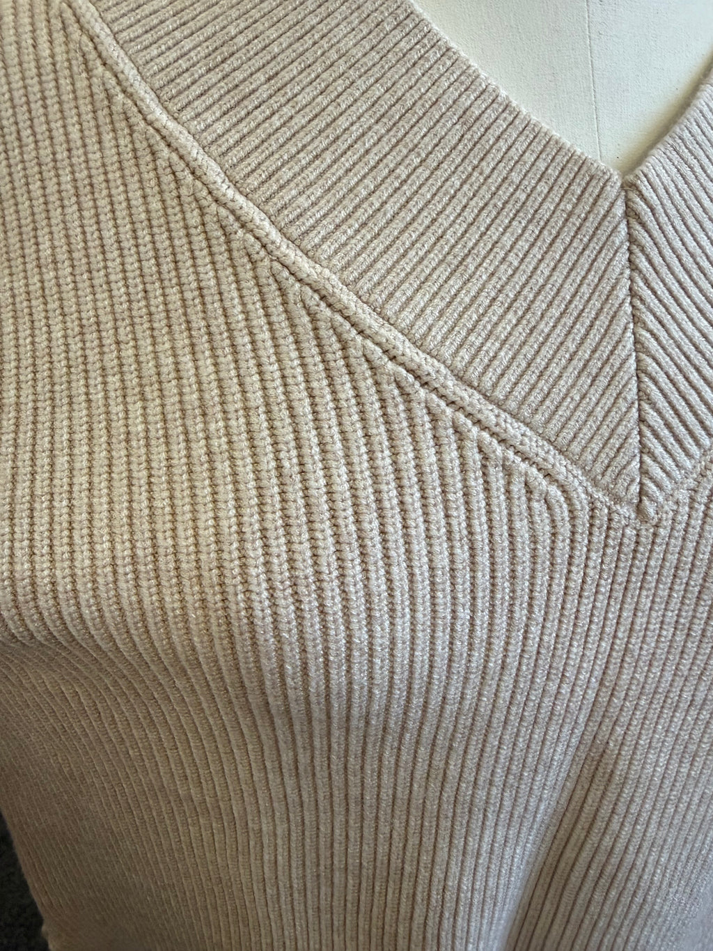 M&S cream knit jumper