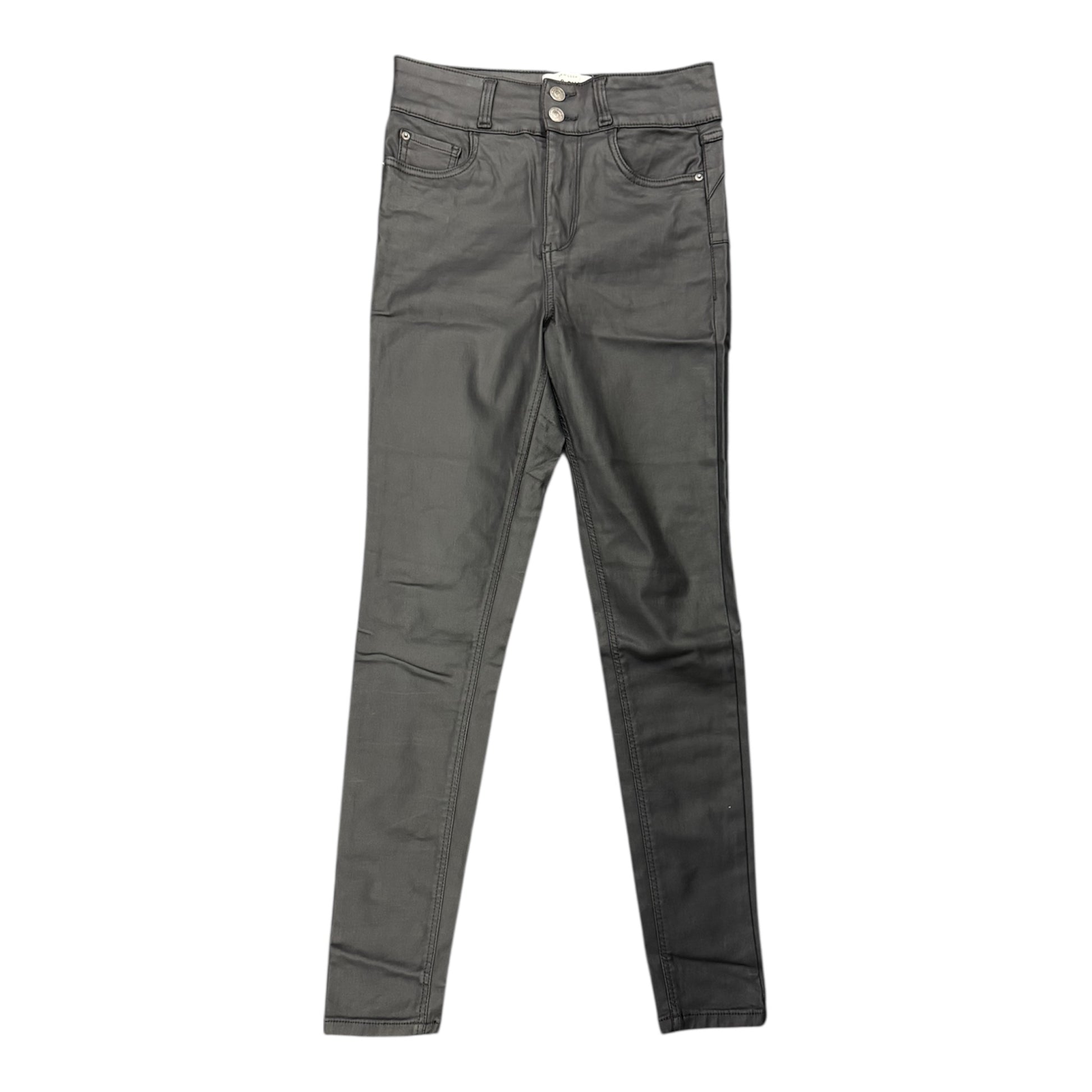 New Look lift & shape wet look trousers