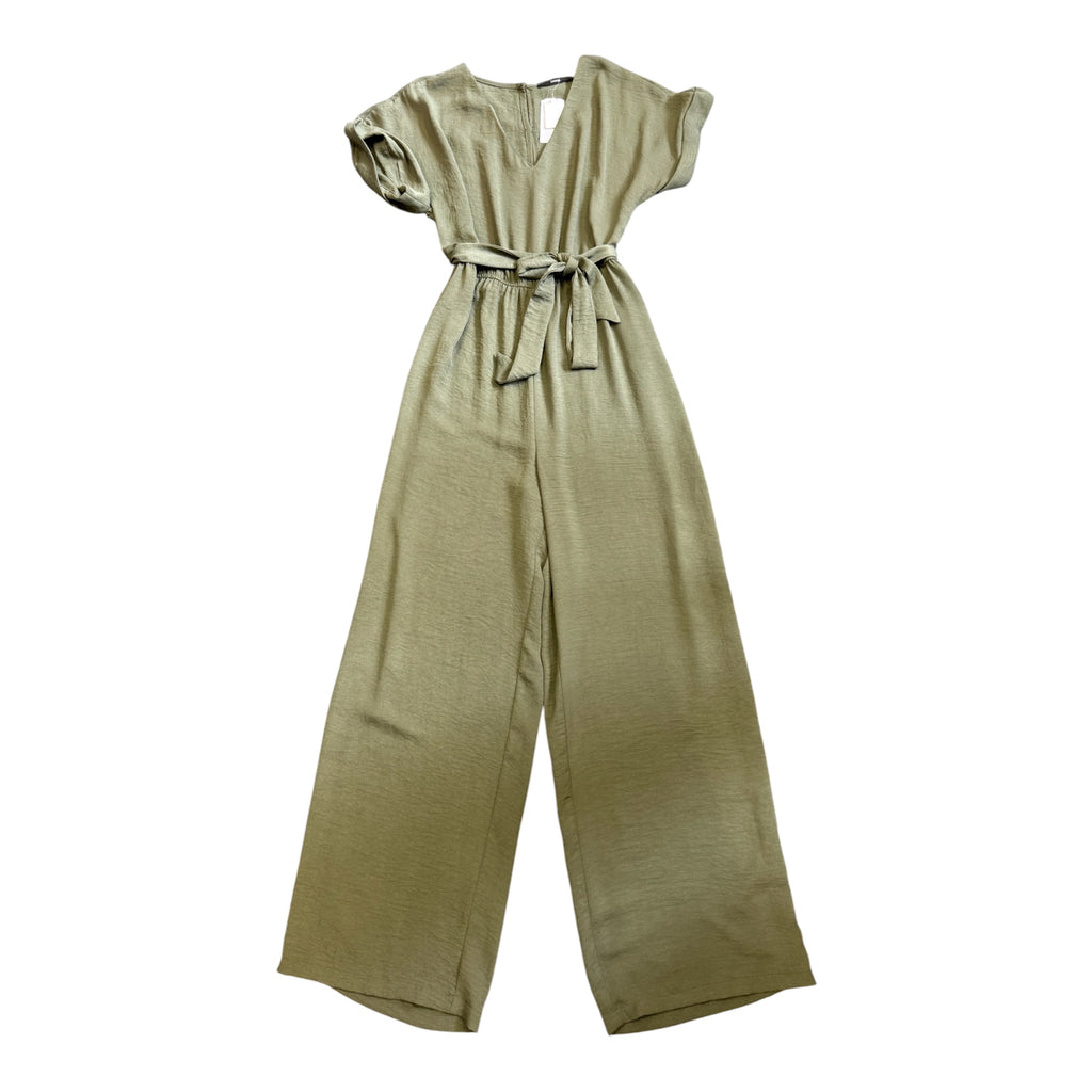 George khaki wide leg jumpsuit