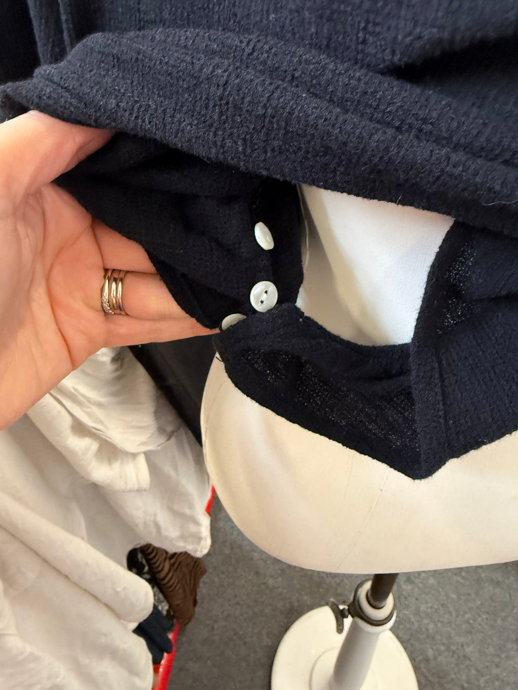 Zara crop short sleeved button cross over top