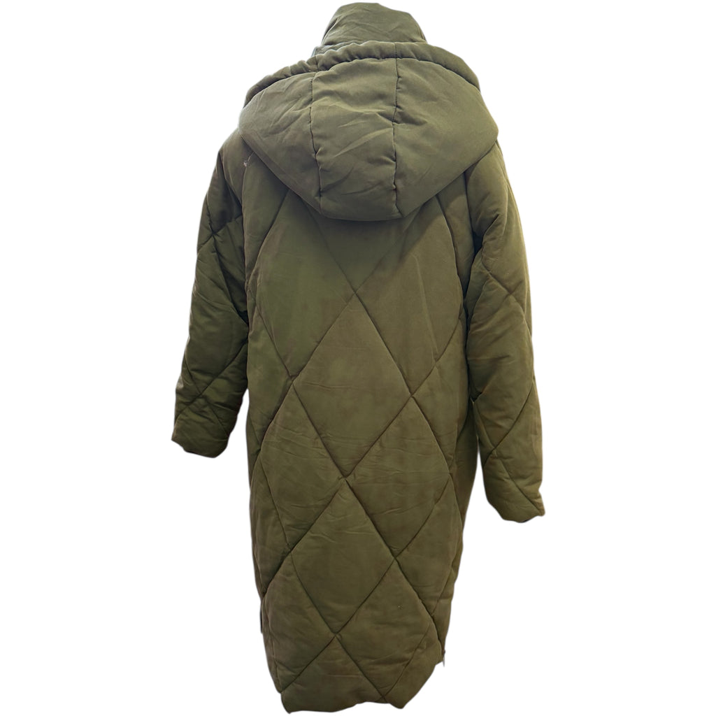 Pixie Girl padded hooded long coat