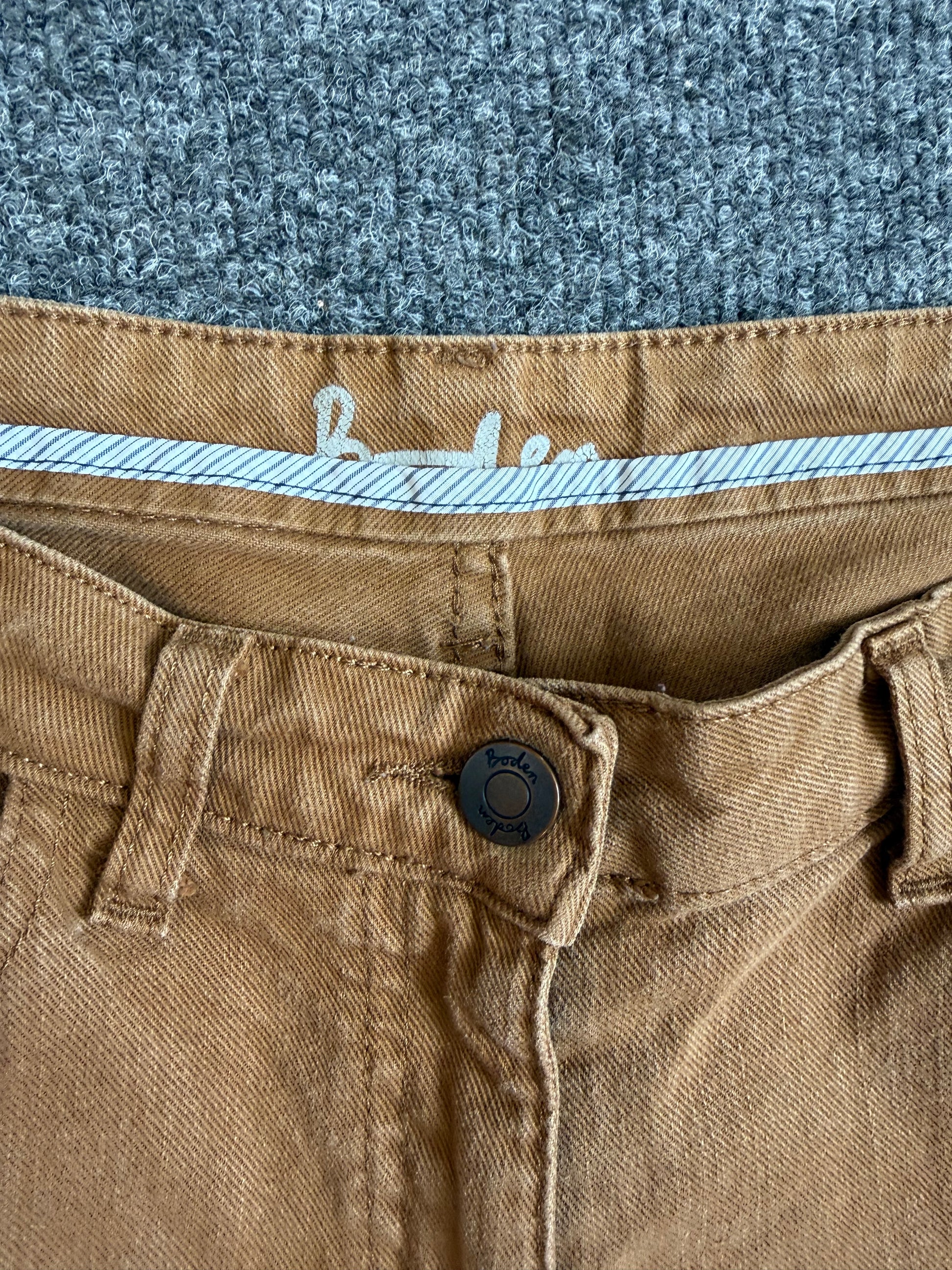 Boden light brown skinny jeans