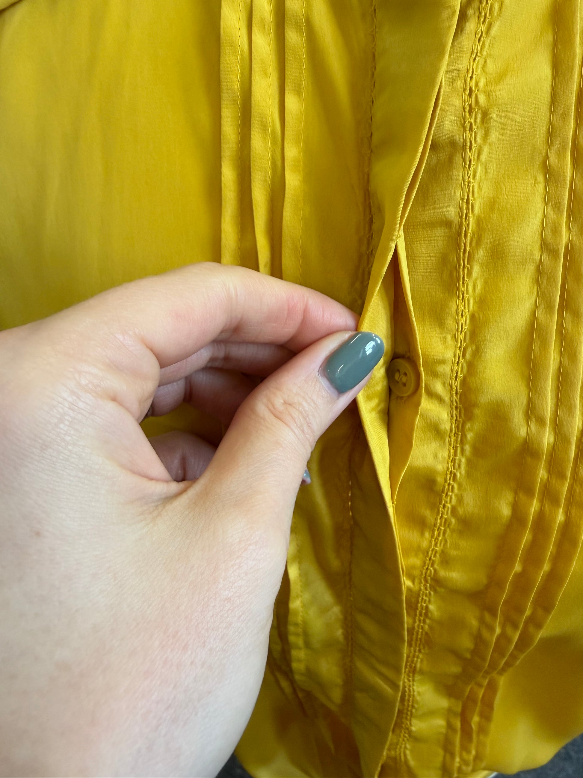 Jasper Conran yellow tie sleeveless blouse