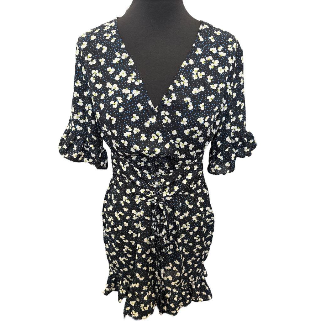 PLT floral mini dress