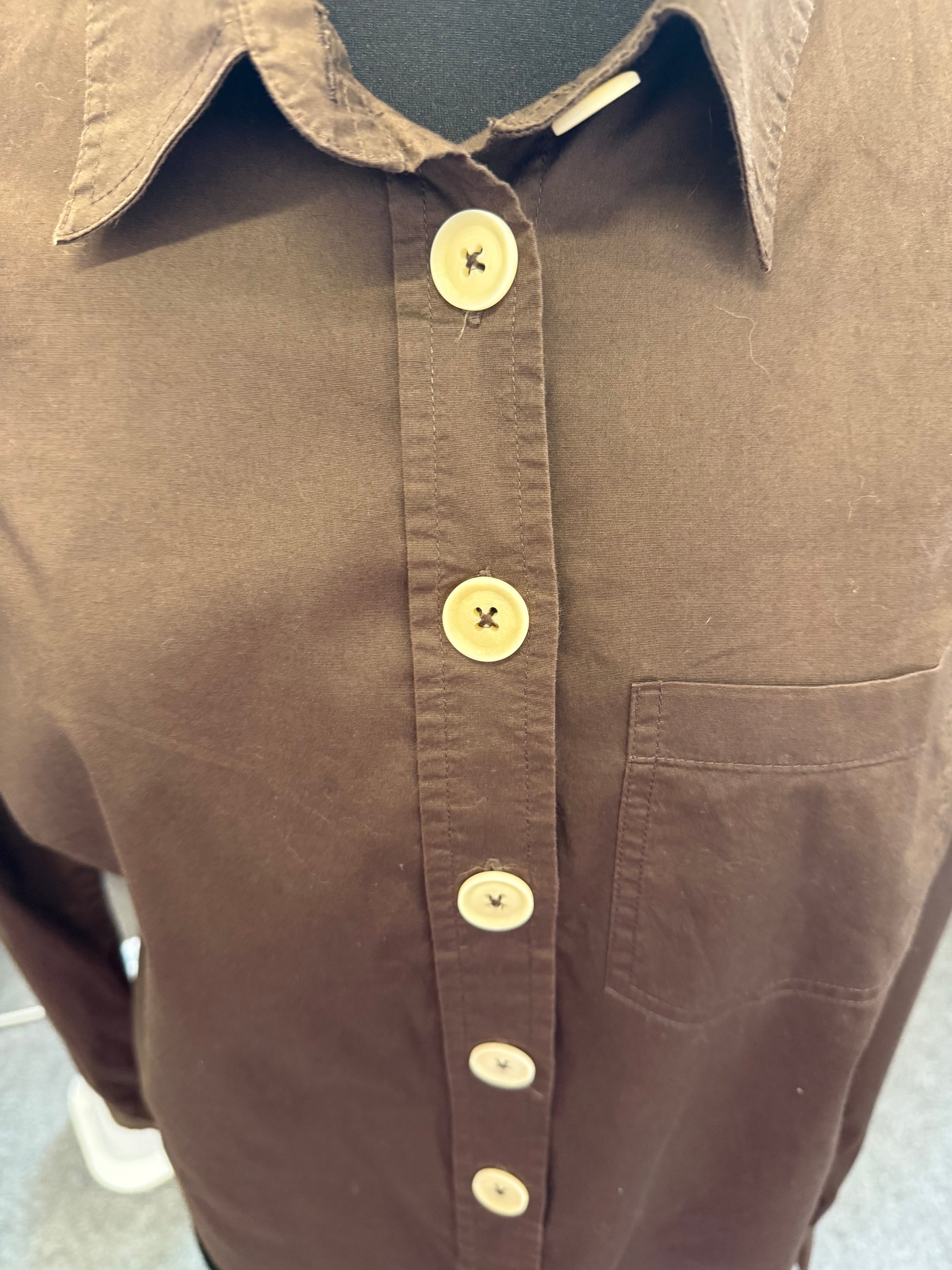 Boden brown shirt