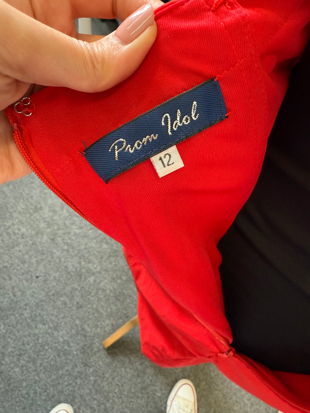 Prom Idol strapless ruffle mini occasion dress