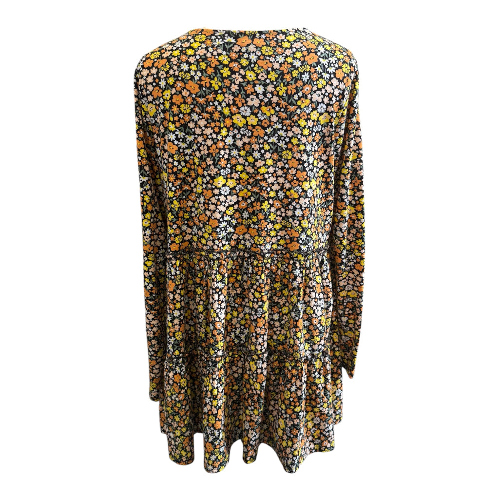 River Island long sleeve floral mini dress