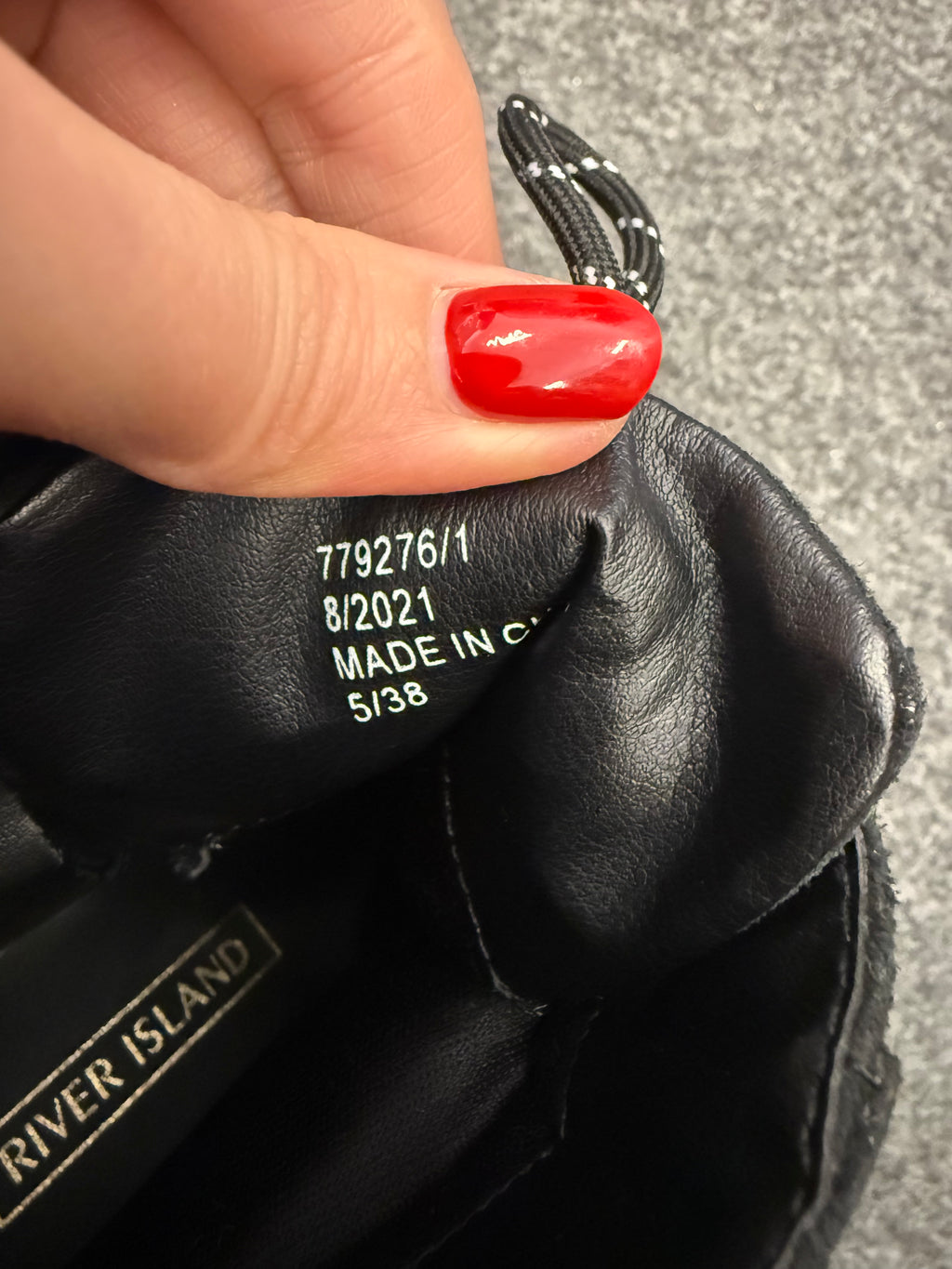 River Island chunky biker boots
