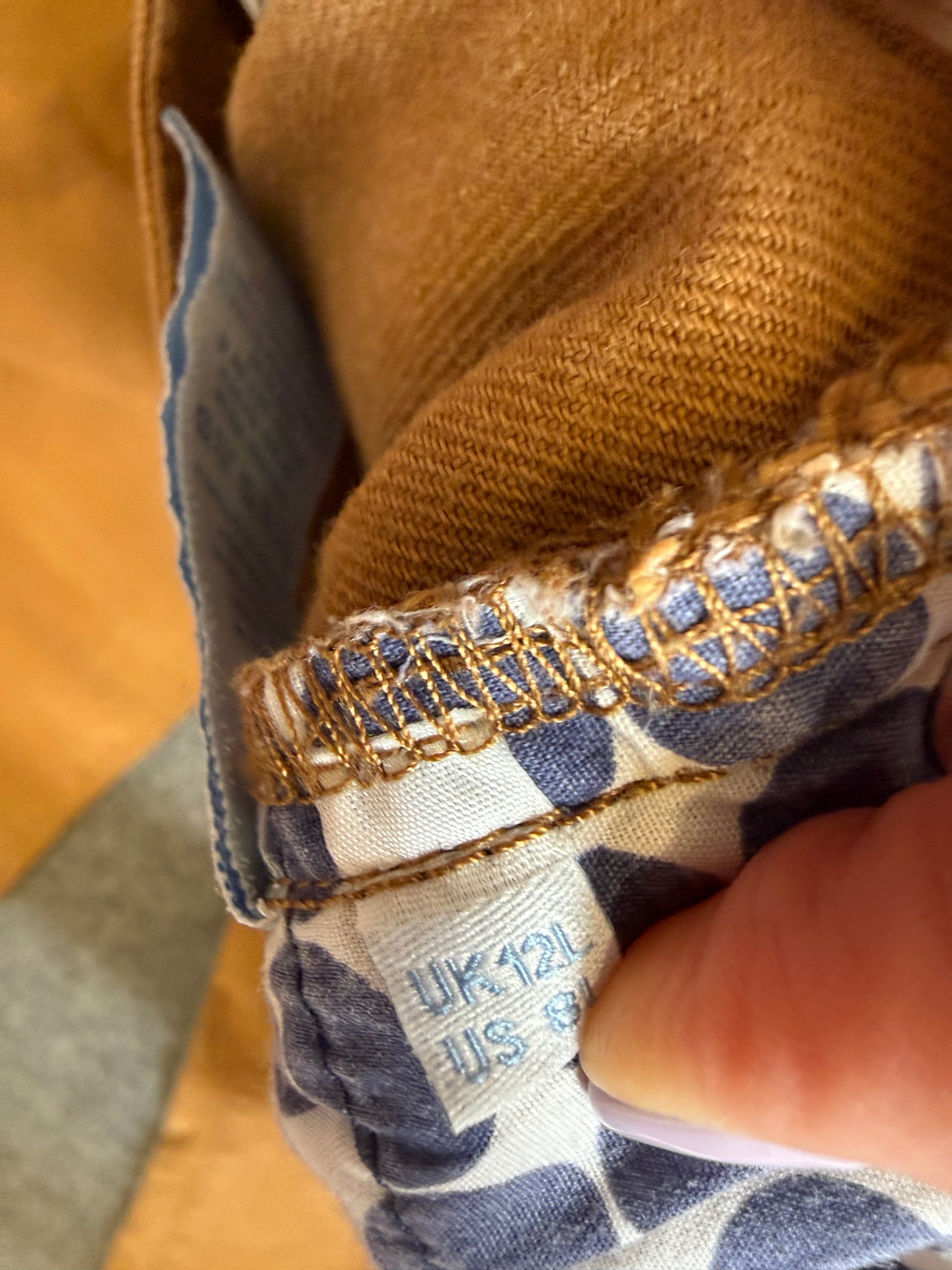 Boden light brown skinny jeans