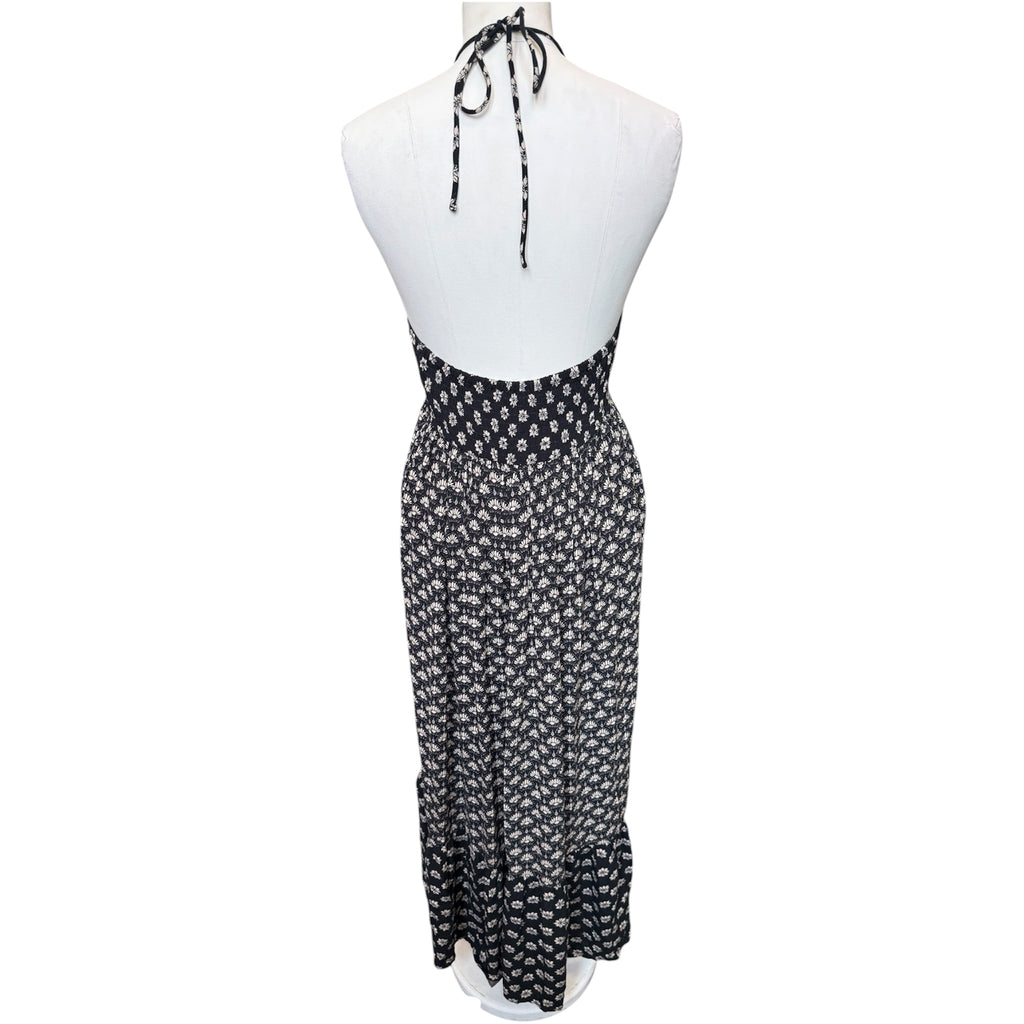 Next halter floral maxi dress