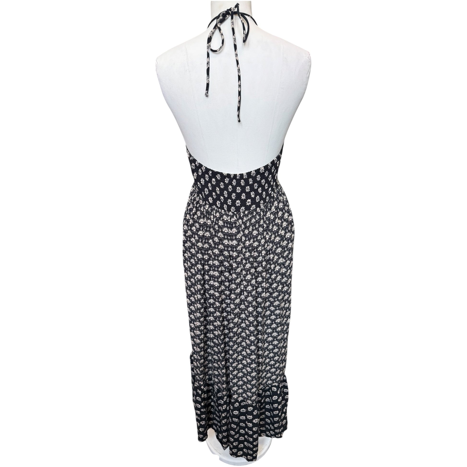 Next halter floral maxi dress