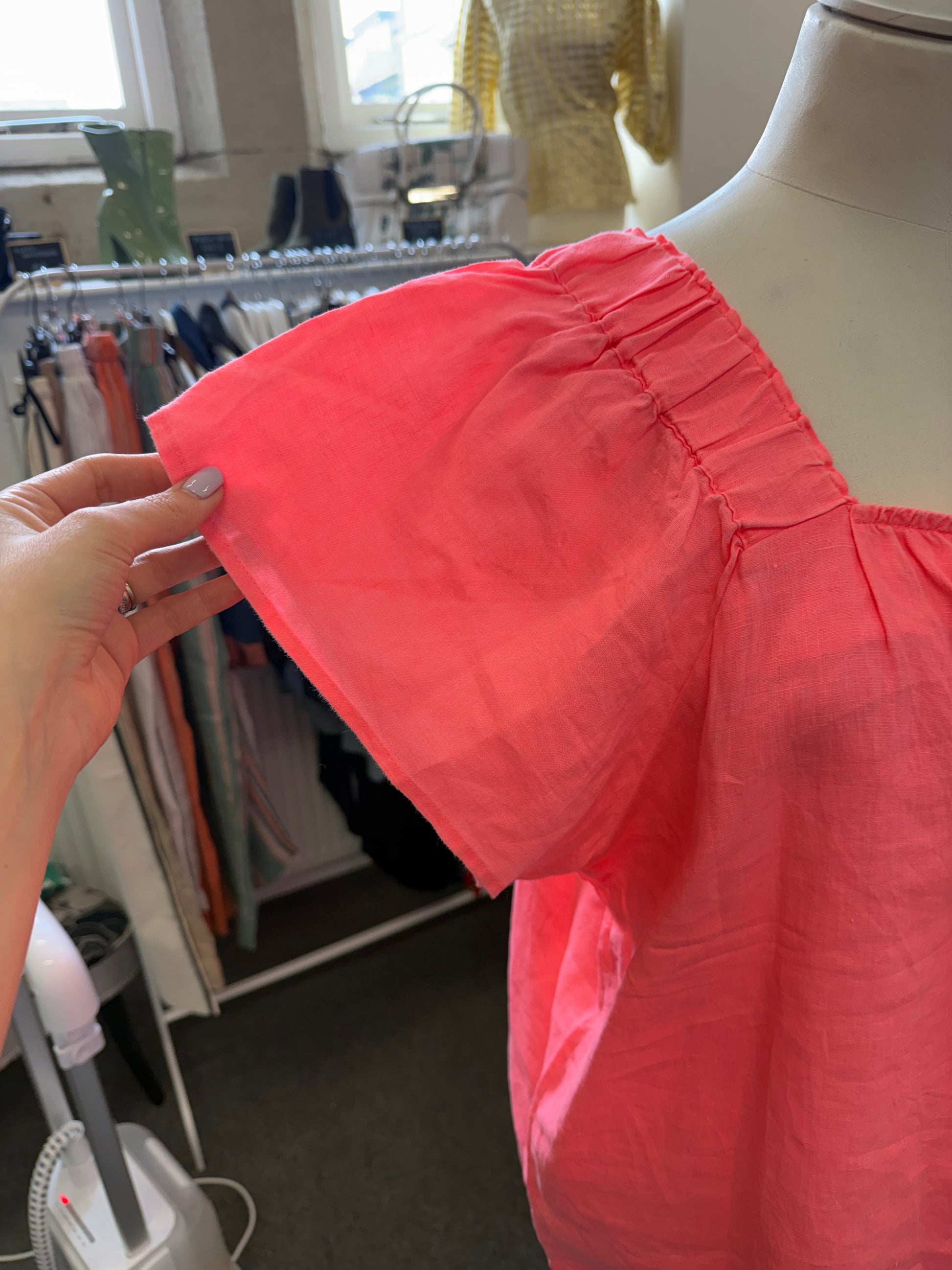 Next bright pink casual top