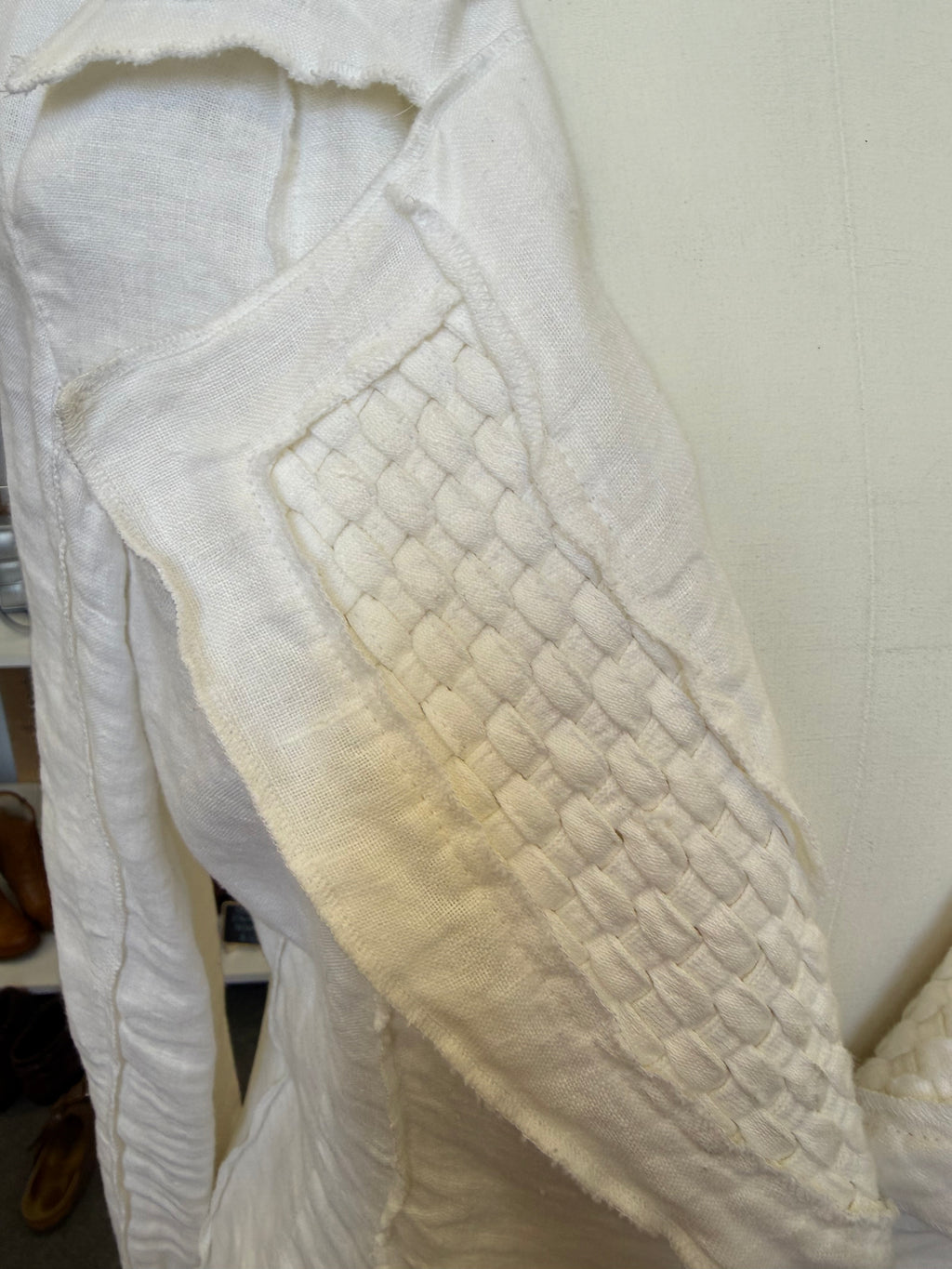 Per Una white linen jacket