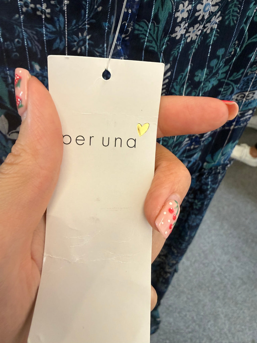 Per Una bead detail strap floral dress