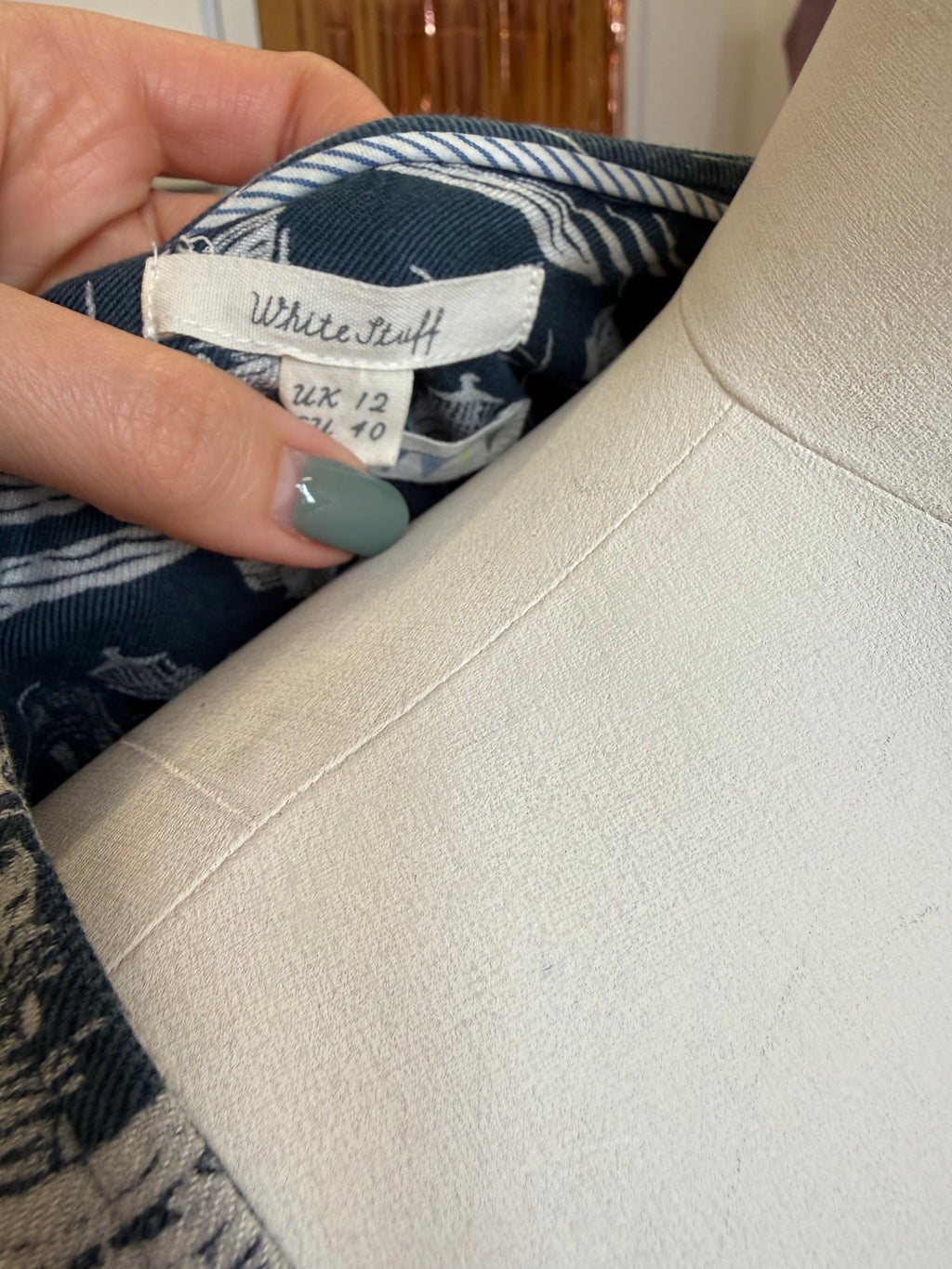 White Stuff lighthouse print dress
