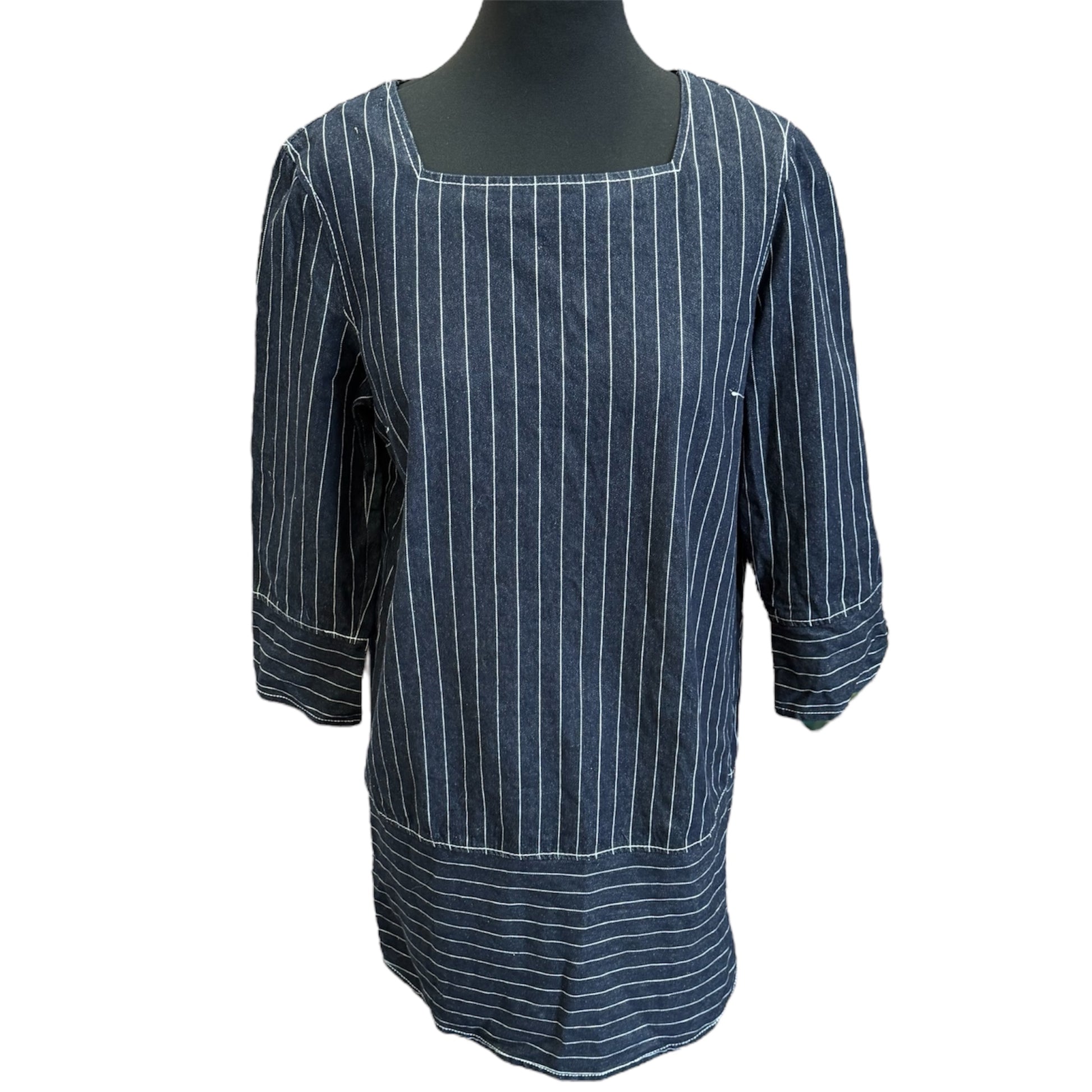 Oliver Bonas denim stripe dress