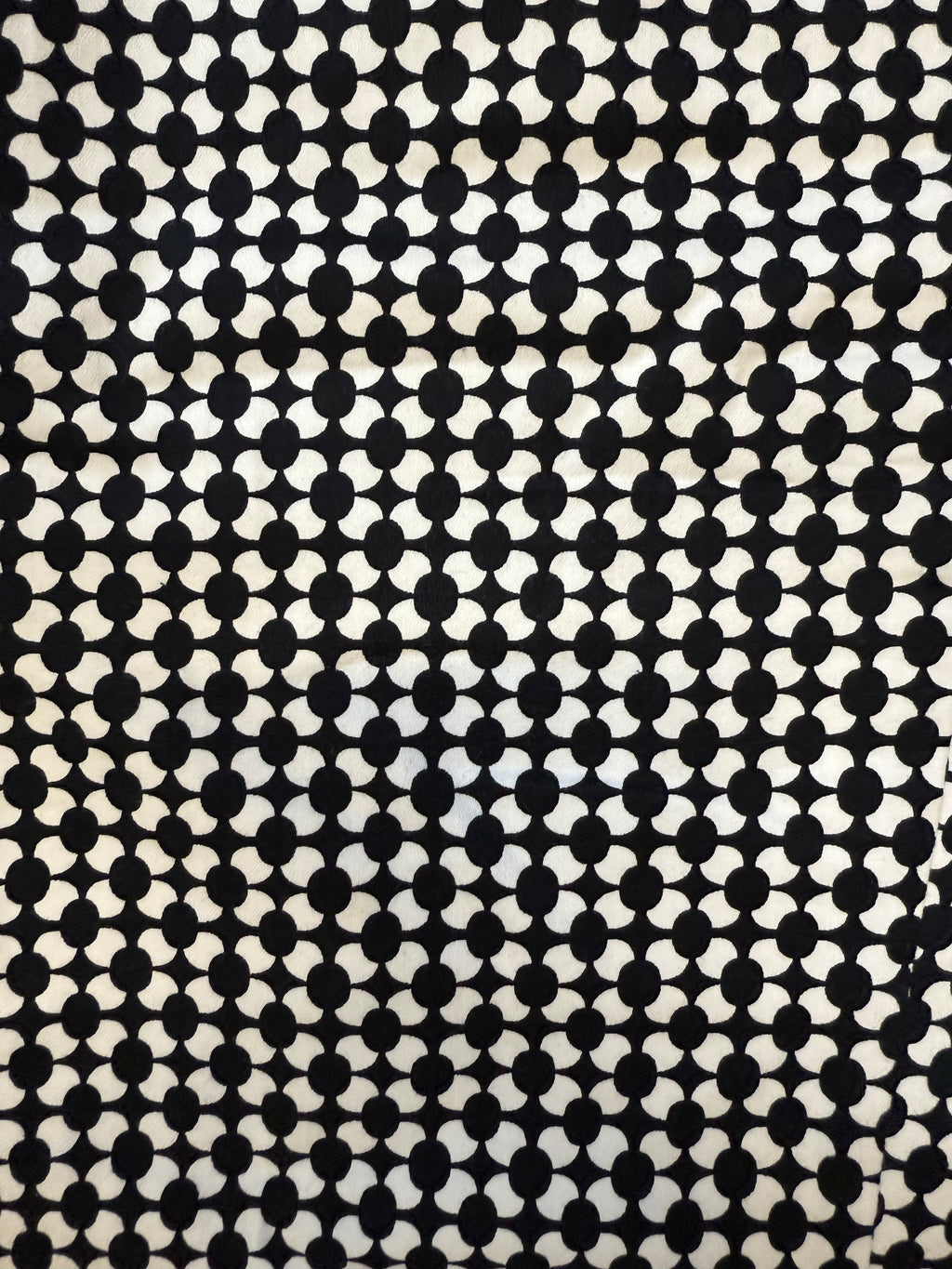 H&M geometric print tapered trousers