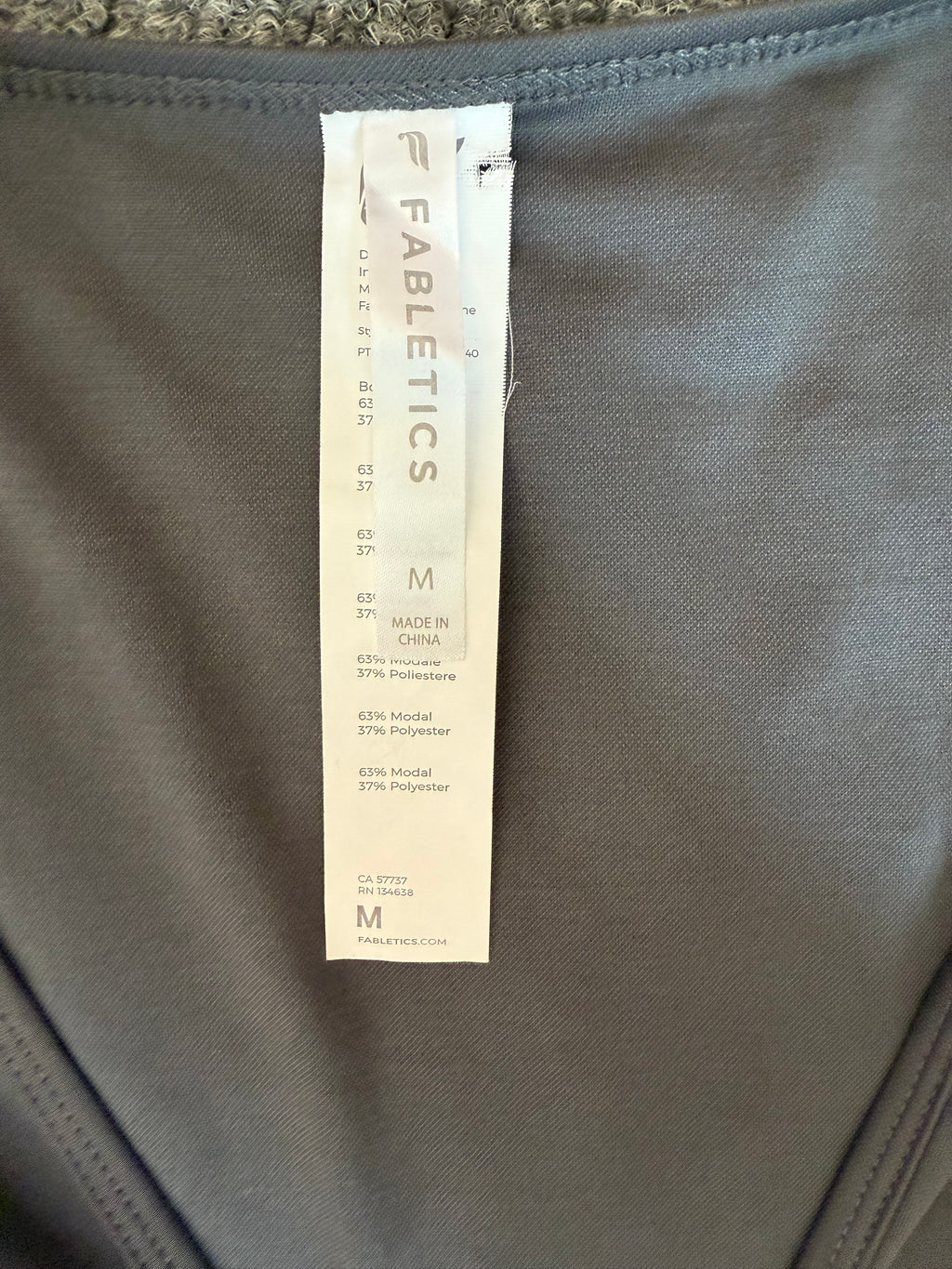 Fabletics knot wide leg sleeveless jumpsuit