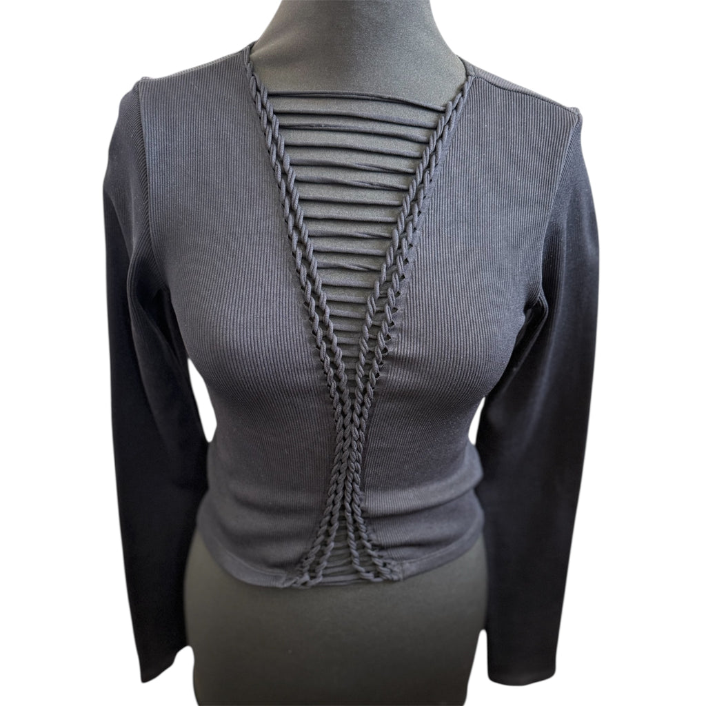 Fabletics long sleeved ribbed top