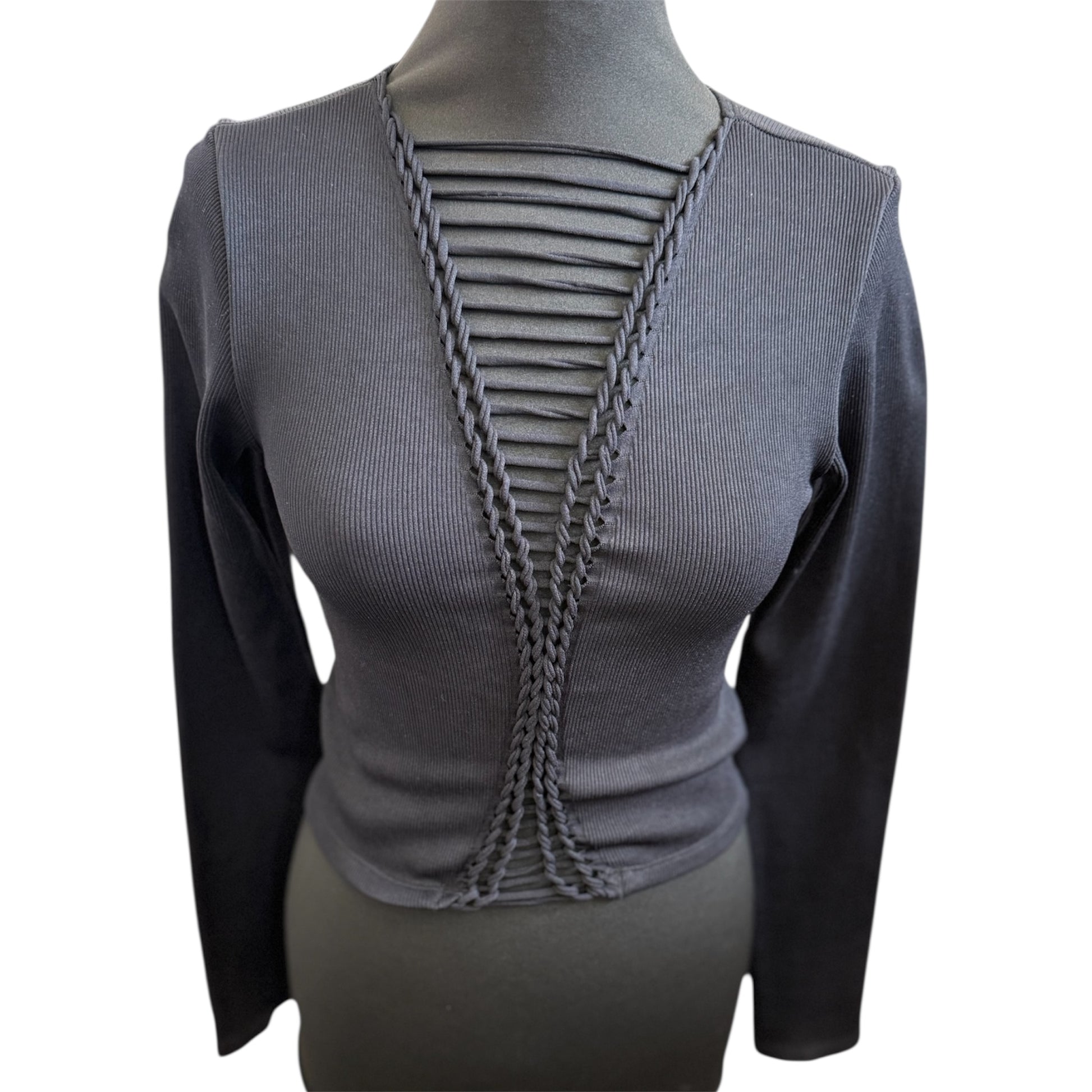 Fabletics long sleeved ribbed top