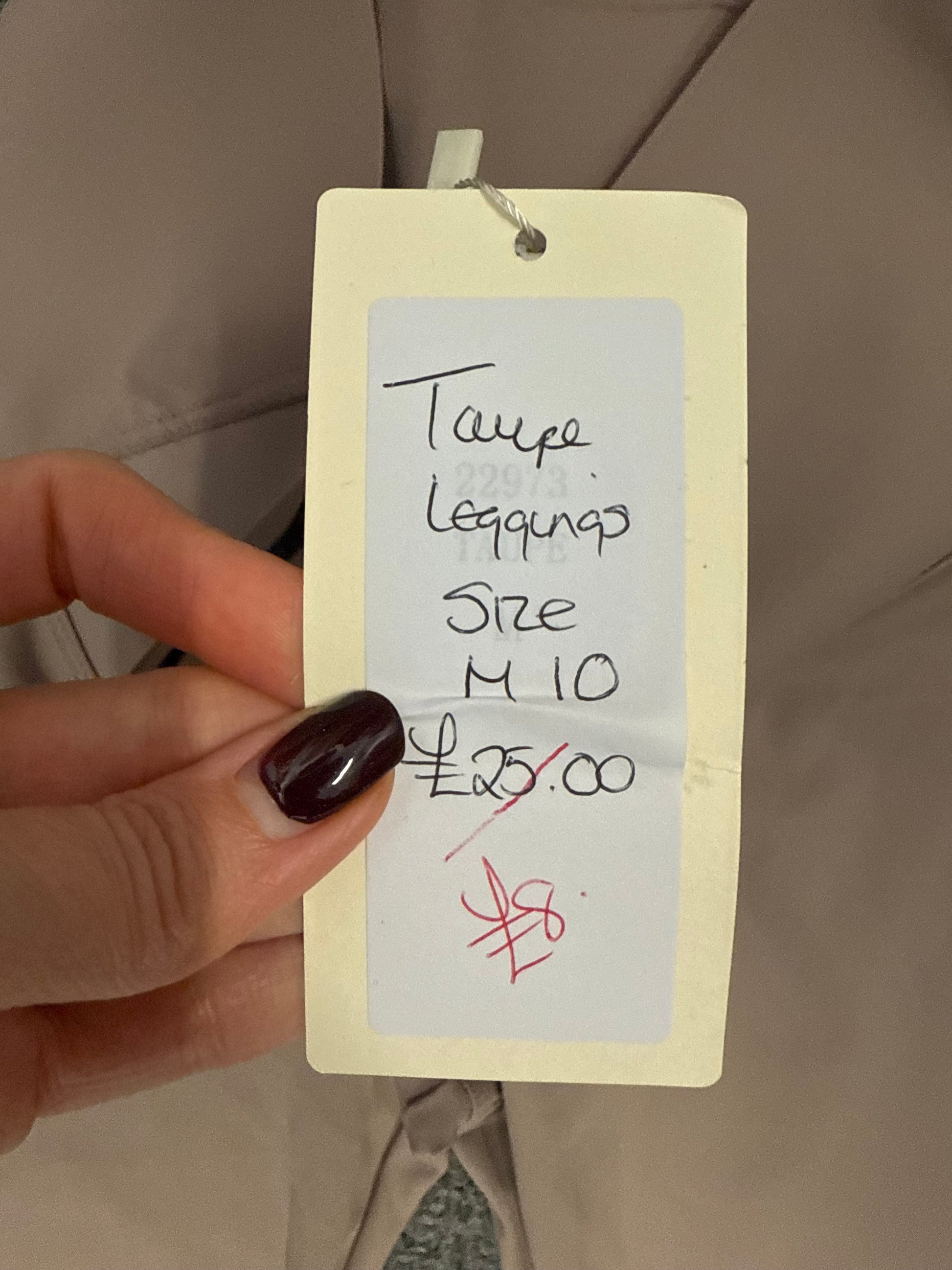 Vera & Lucy taupe leggings