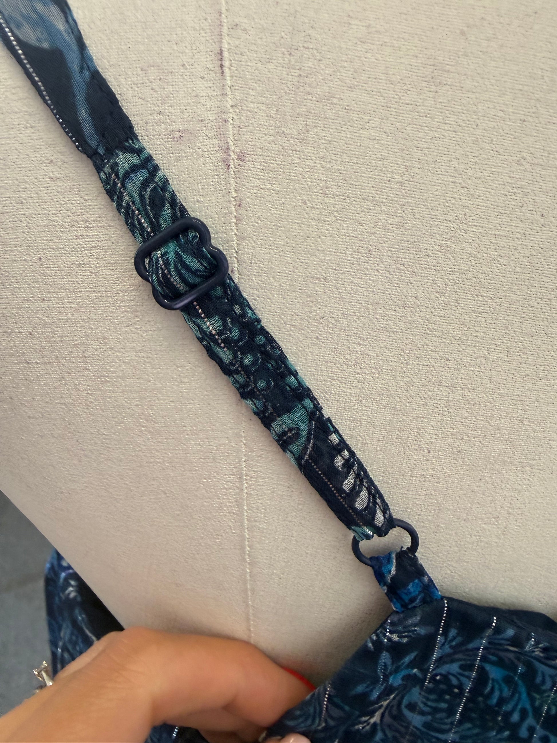 Per Una bead detail strap floral dress
