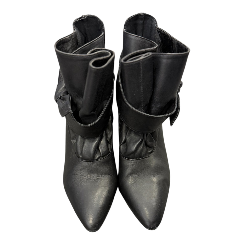 Carvela bow detail heeled boots